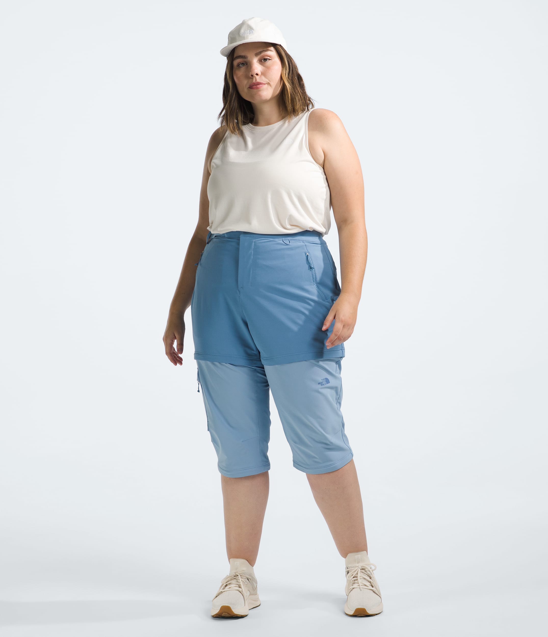 Womens Plus Bridgeway ZipOff Pants TNF ALT2