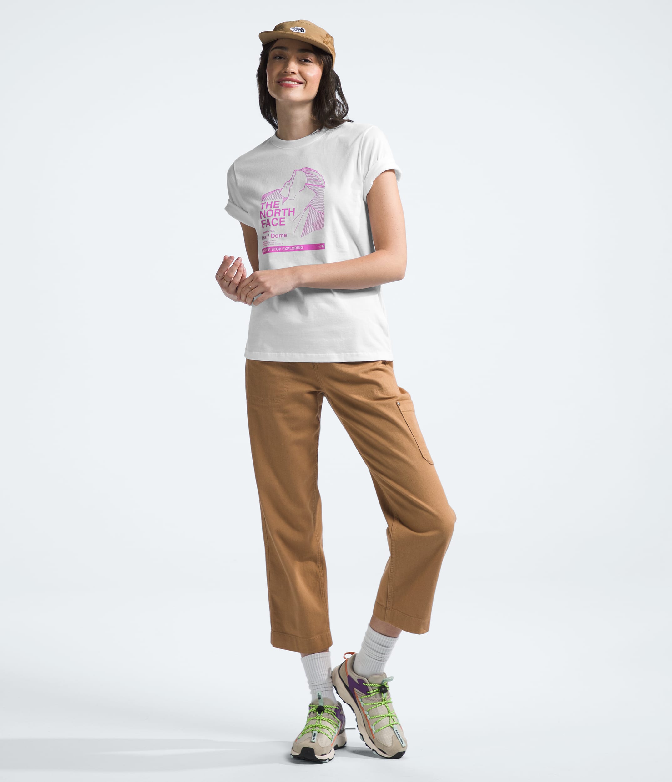 Tshirt Places We Love  manches courtes pour femme TNF HERO2