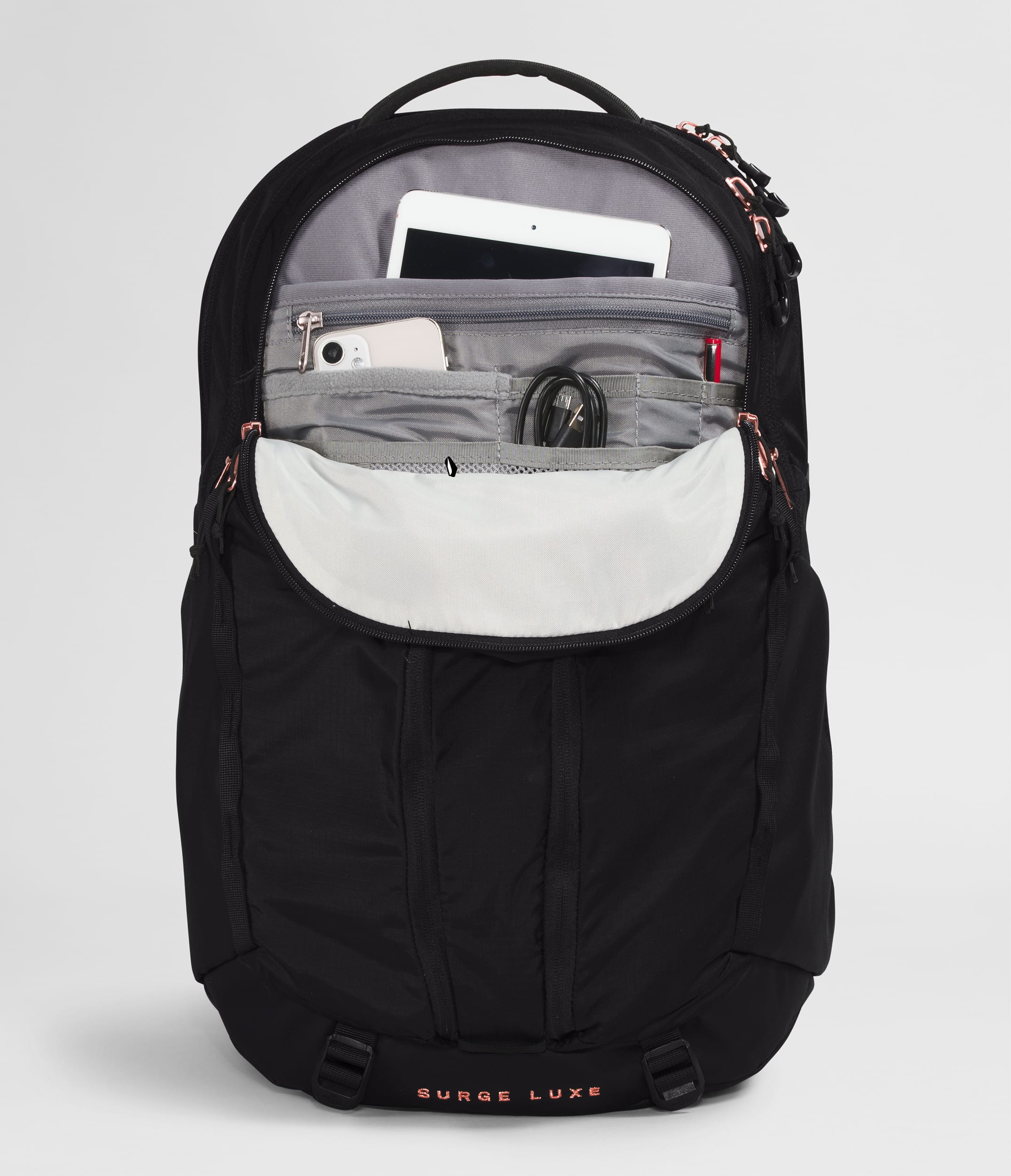 Womens Surge Luxe Backpack  31L TNF DETAIL1