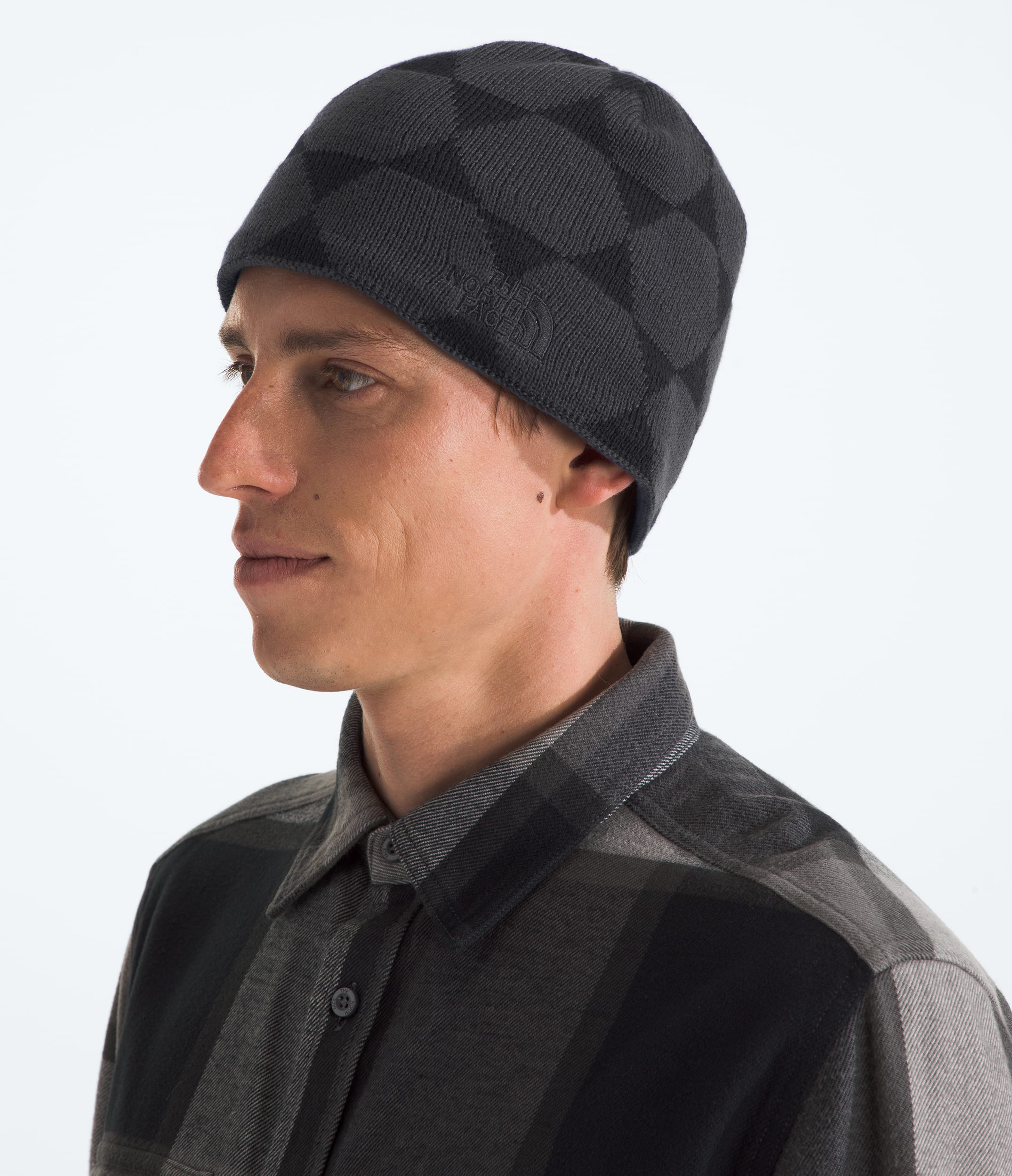 Jim Beanie TNF MODELBACK
