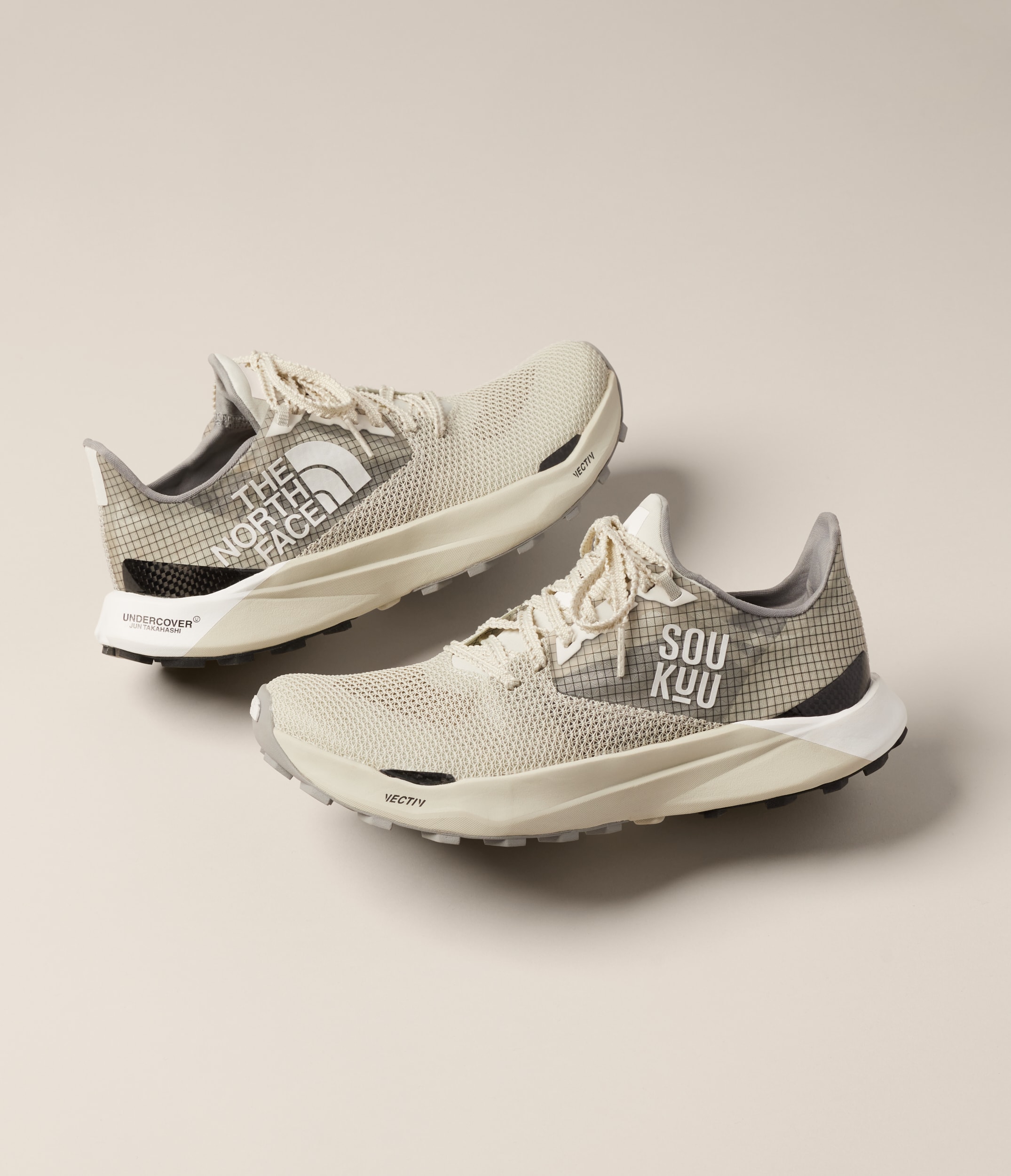 TNF x UNDERCOVER SOUKUU VECTIV Sky Shoes TNF HERO