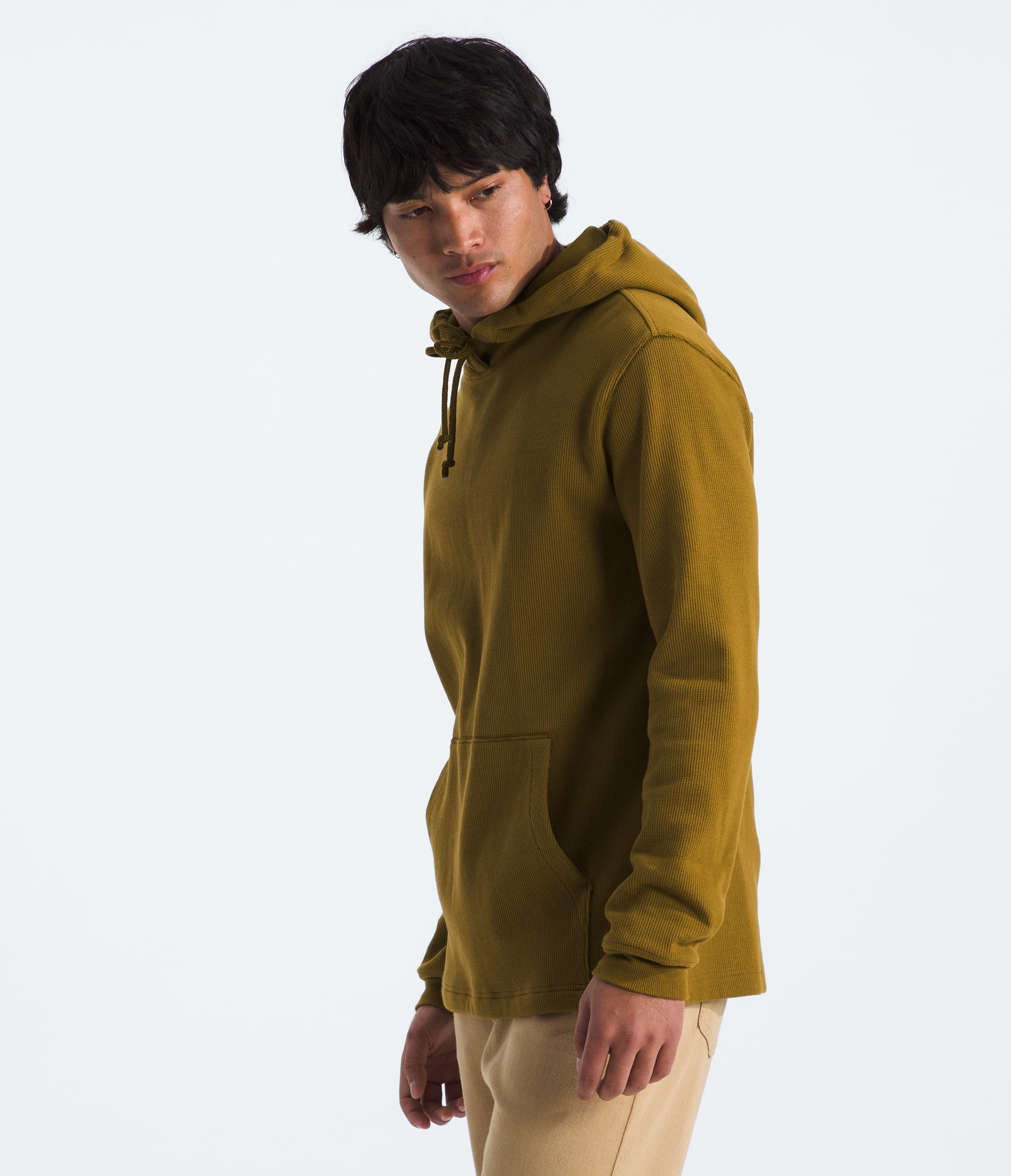 Mens Waffle Hoodie TNF MODEL34