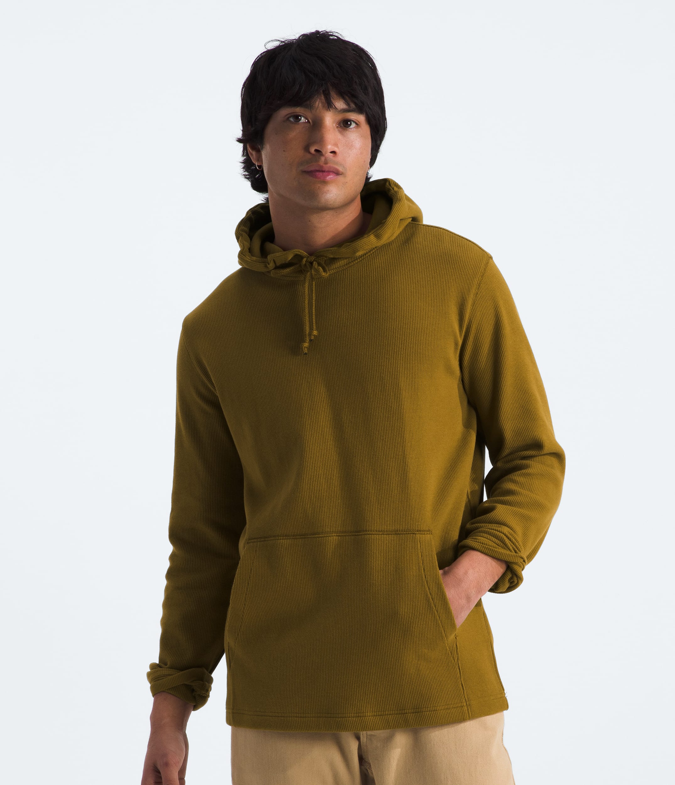 Mens Waffle Hoodie TNF HERO