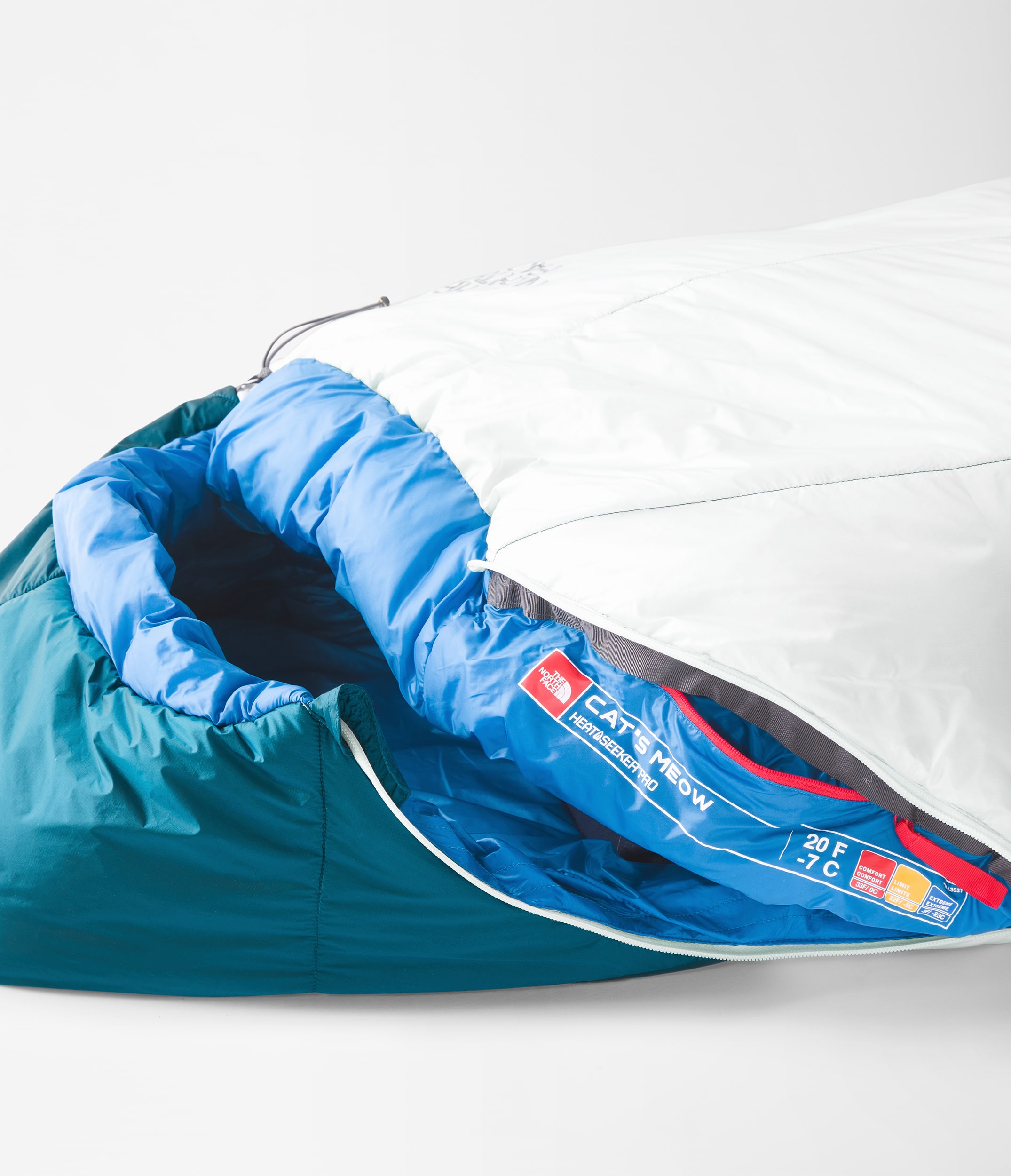 Cats Meow Sleeping Bag TNF DETAIL1