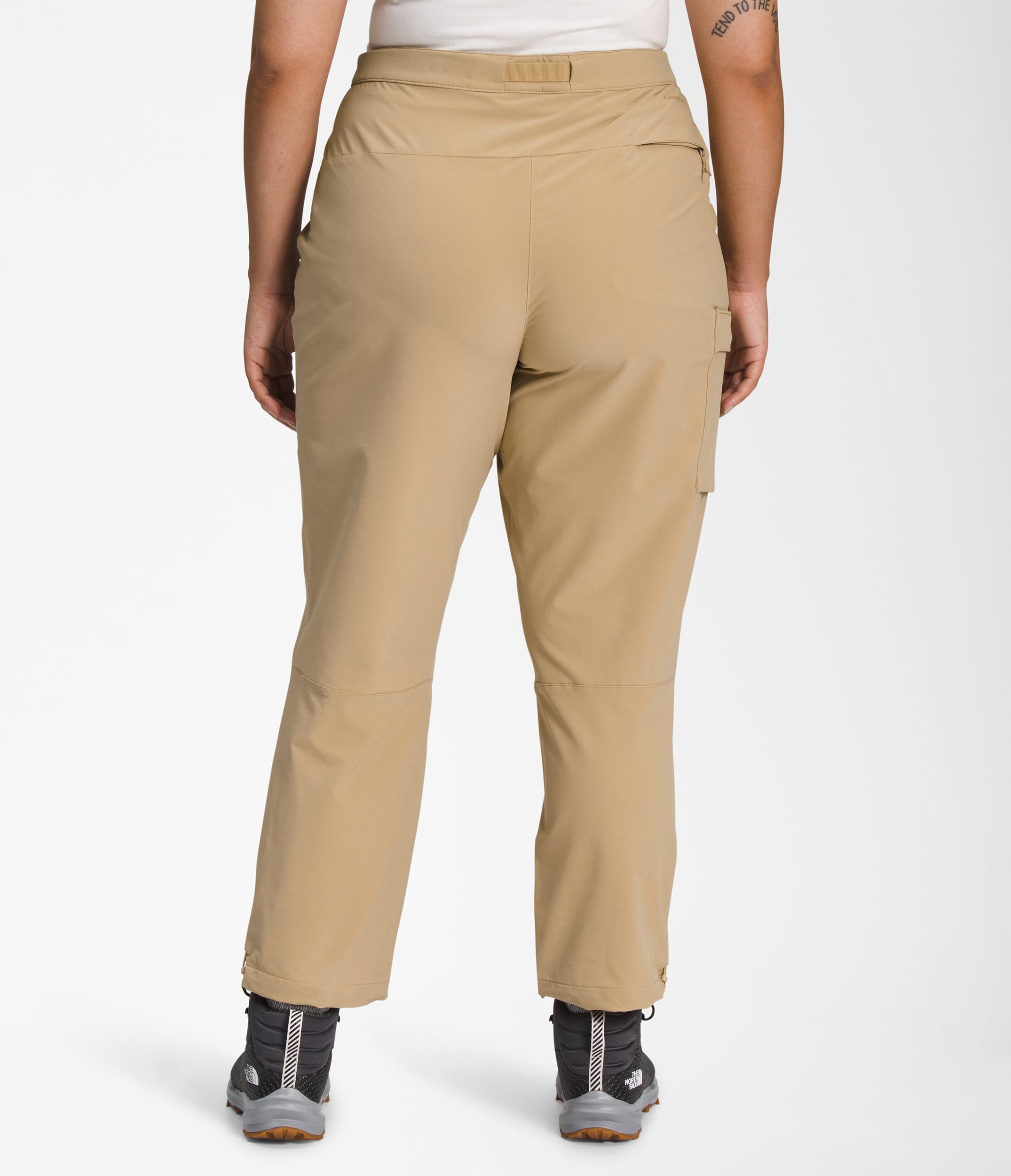 Womens Plus Bridgeway Ankle Pants TNF BACK
