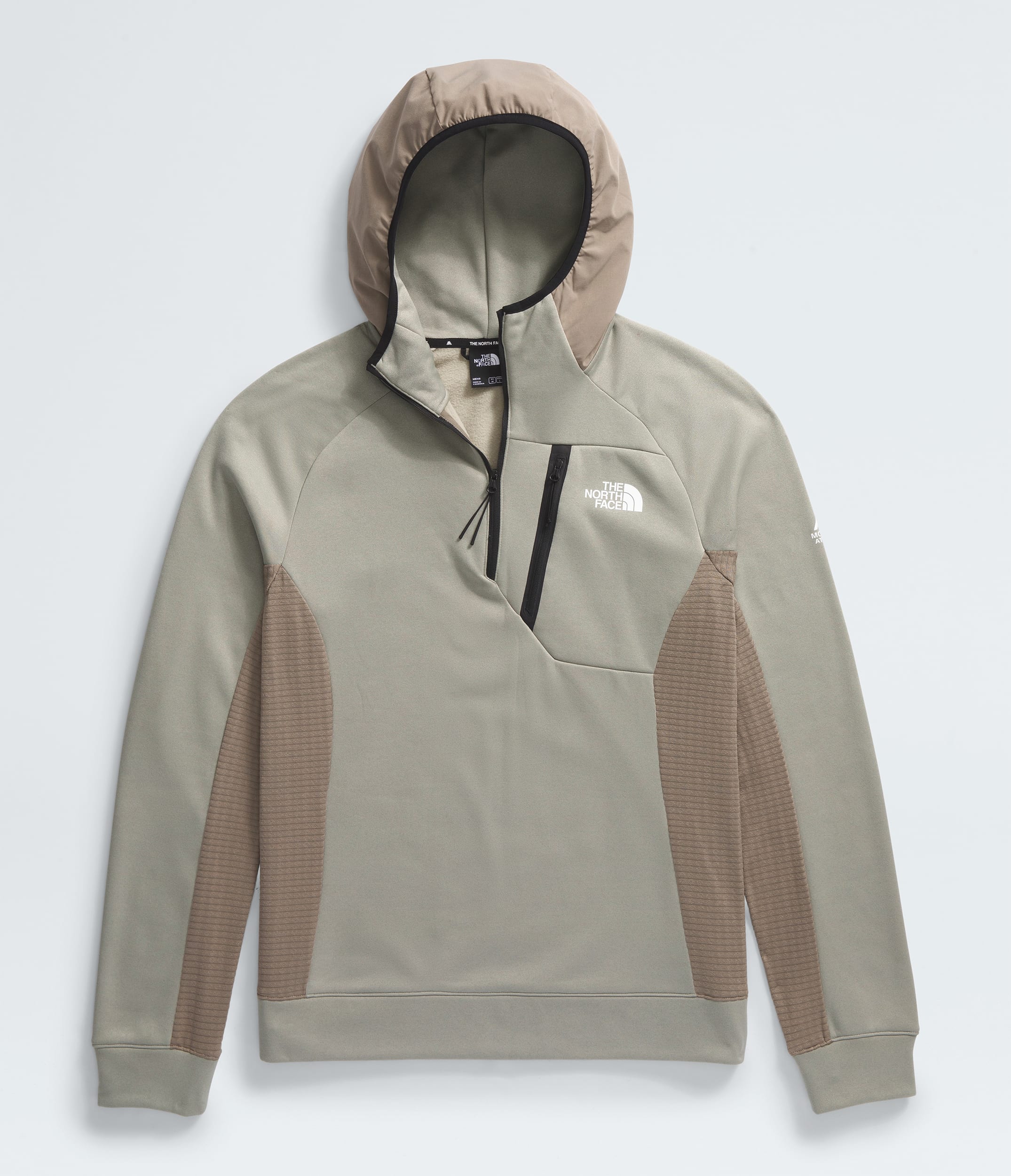 Mens Mountain Athletics Fleece Hoodie Zip TNF ALTFRONT