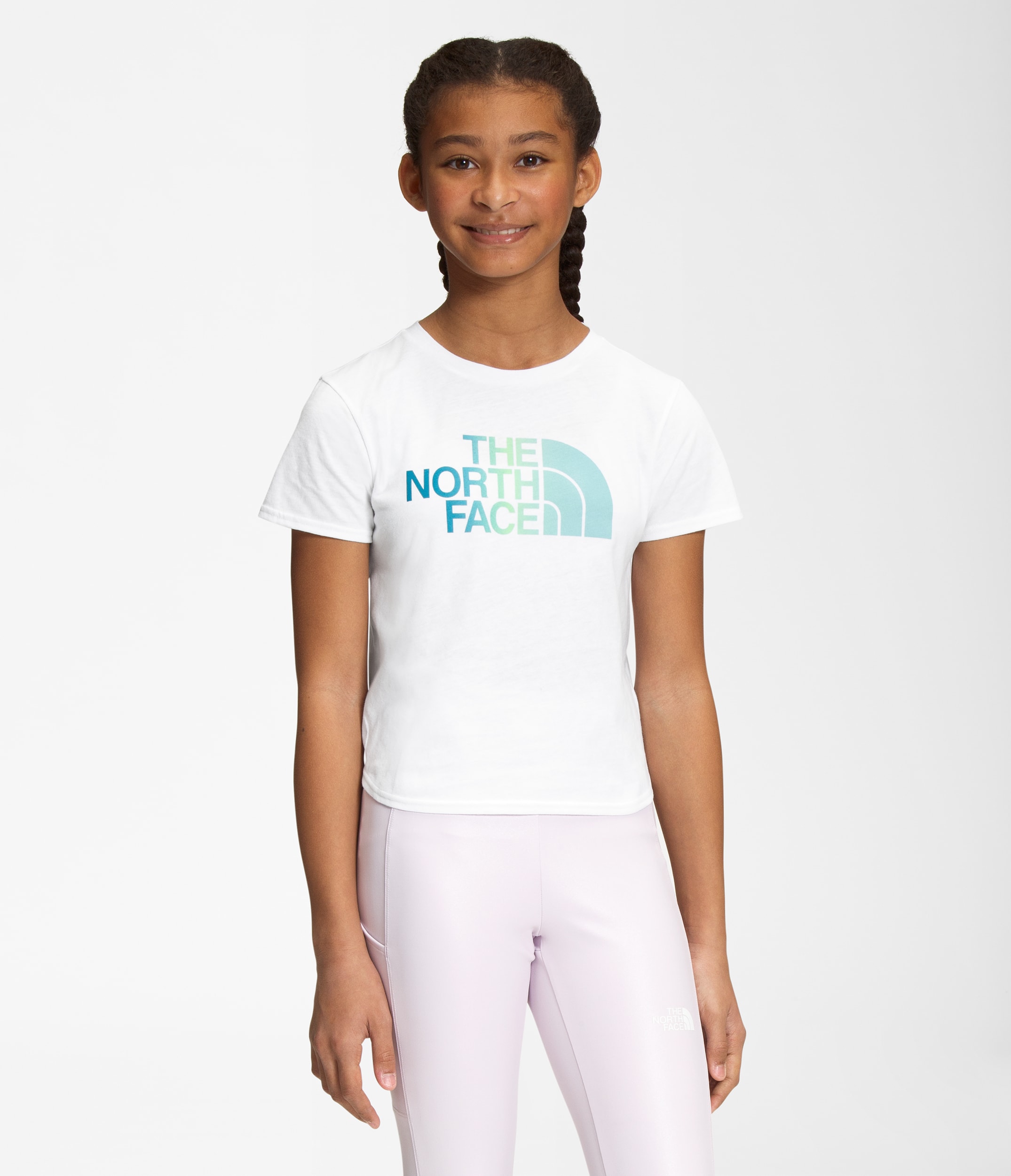 Girls ShortSleeve Graphic Tee TNF Main