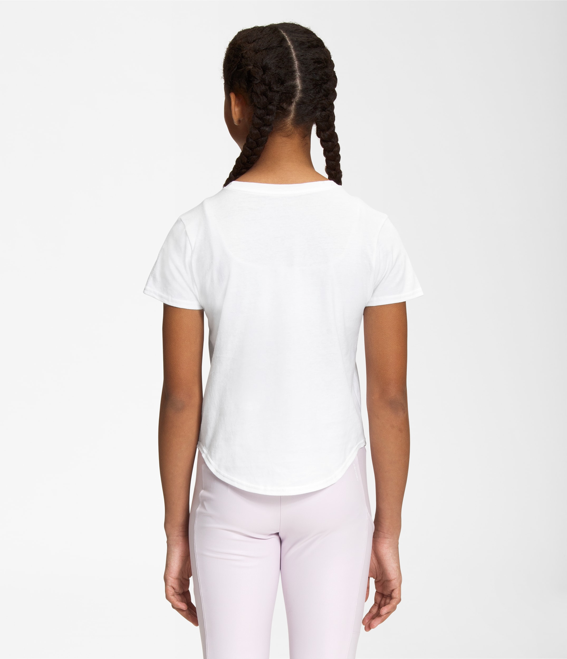 Girls ShortSleeve Graphic Tee TNF BACK