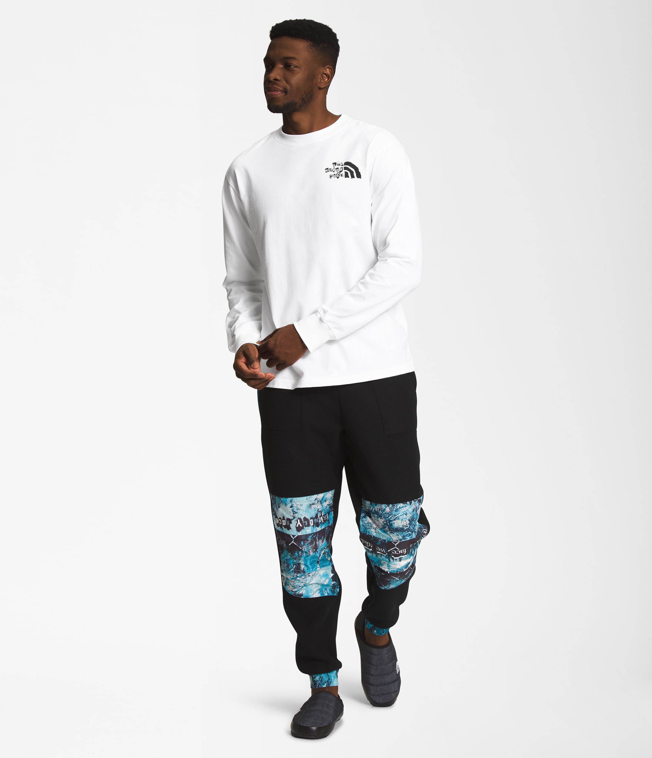 Mens LongSleeve Printed Heavyweight Tee TNF HERO2