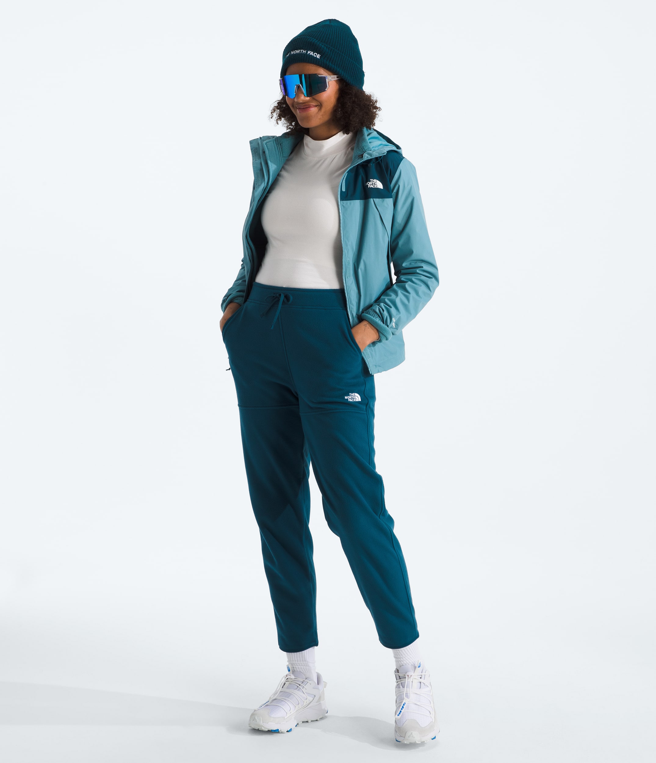 Womens Glacier Fleece Pants TNF HERO2