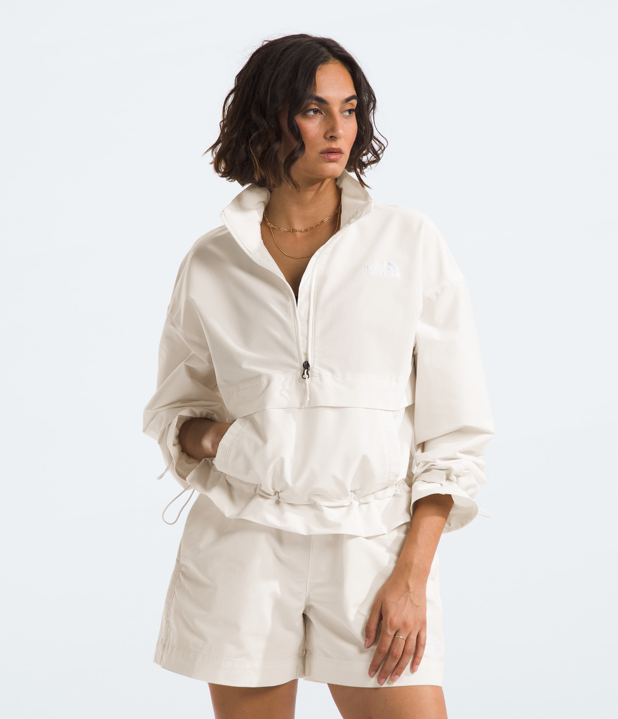 Womens TNF Easy Wind Pullover TNF Main