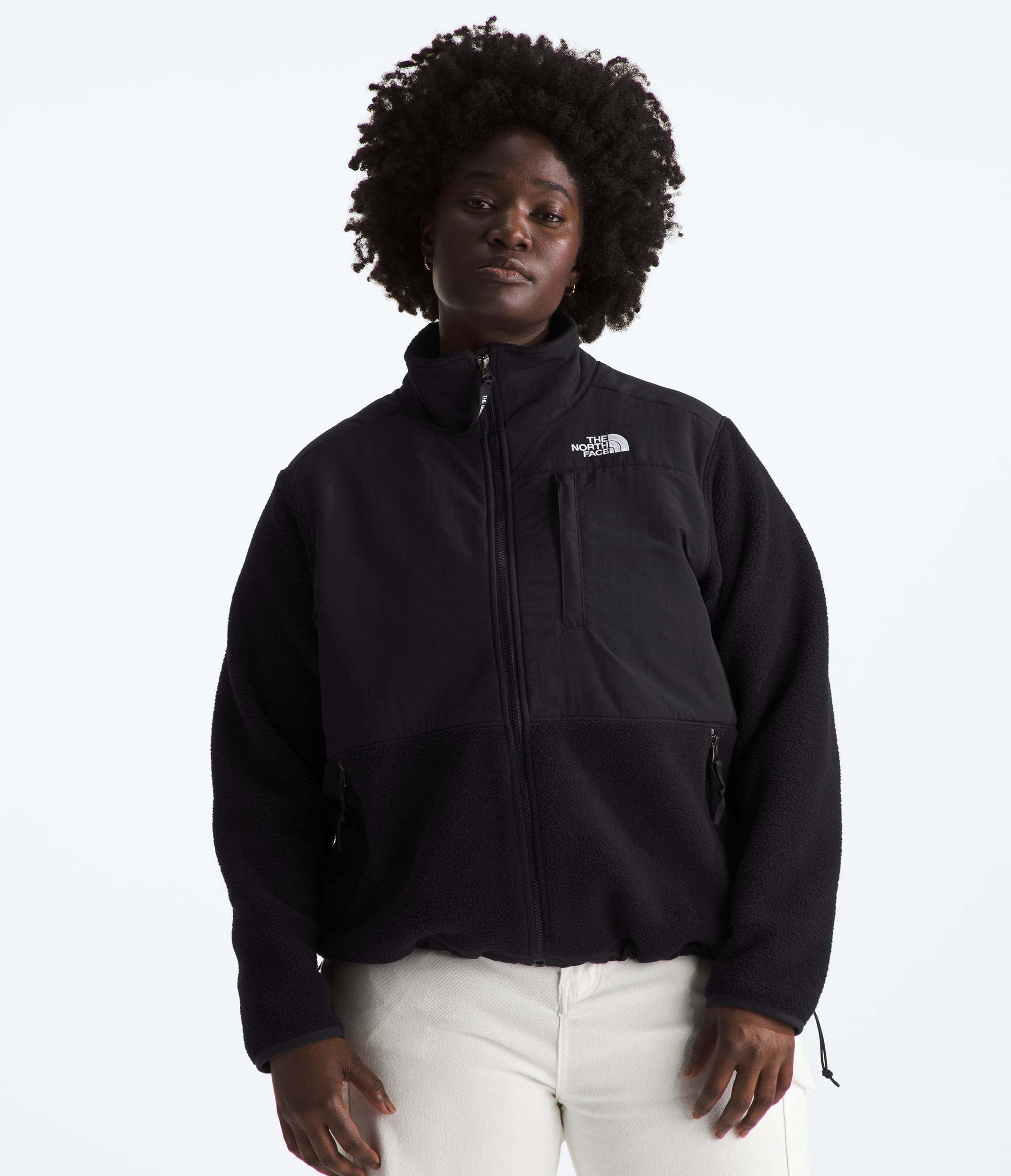 Womens Plus Retro Denali Jacket TNF Main