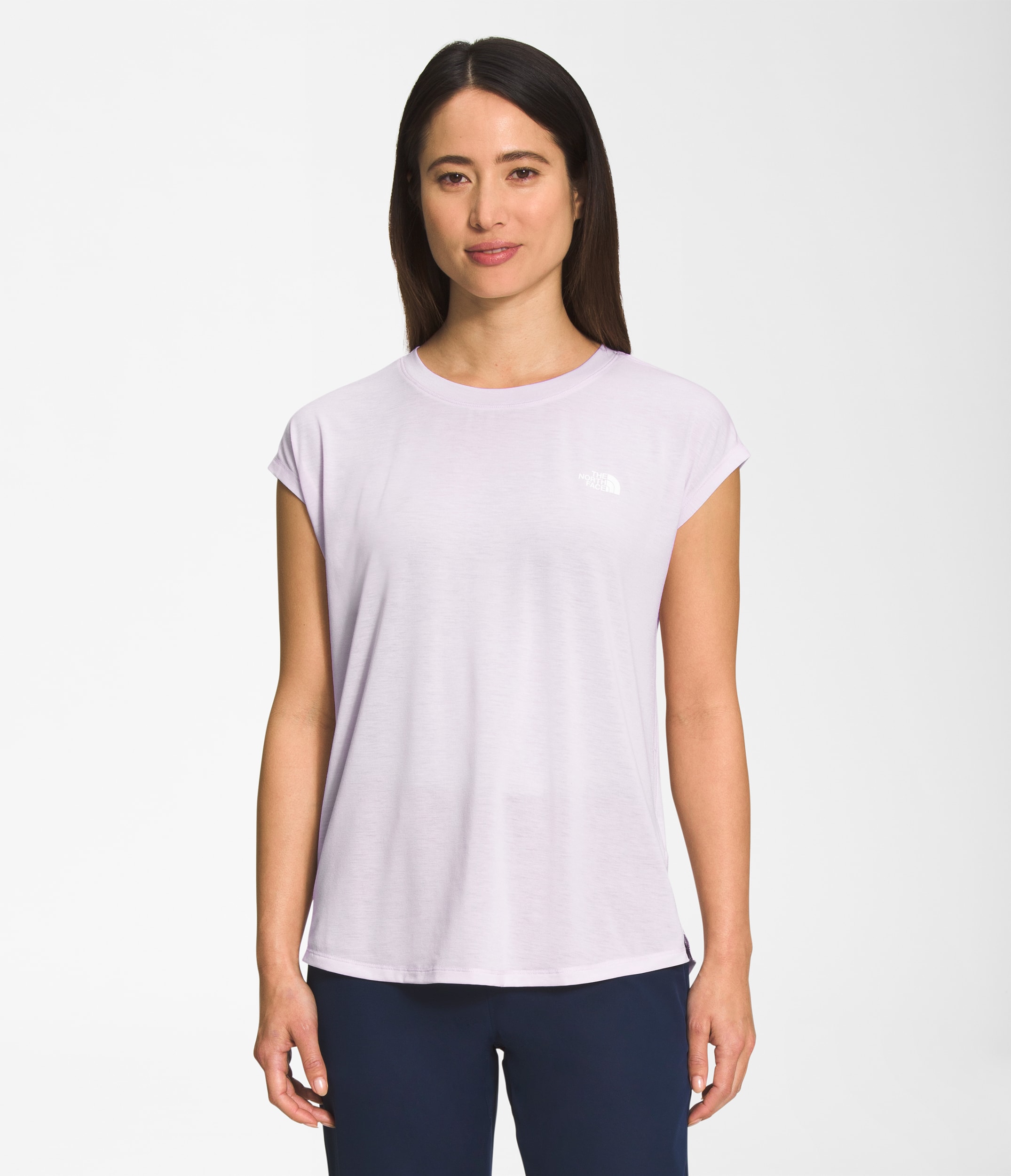 Womens Wander Slitback ShortSleeve TNF Main