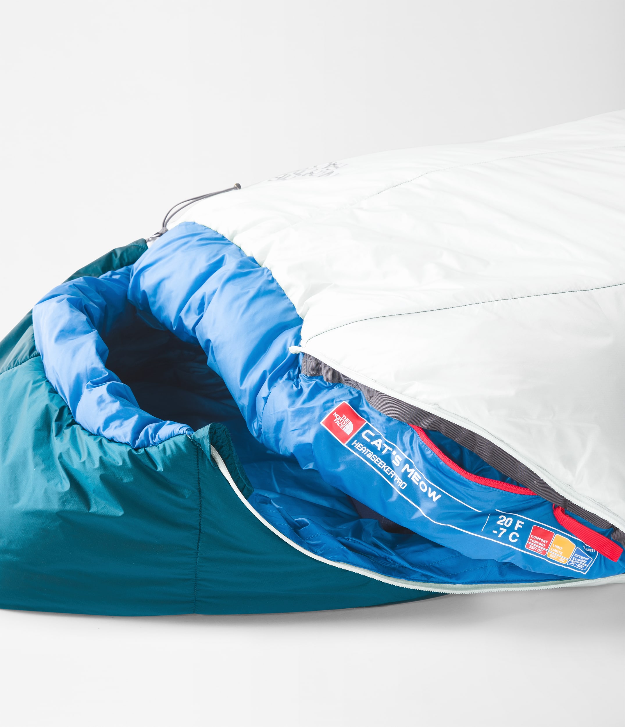 Cats Meow Sleeping Bag TNF DETAIL1