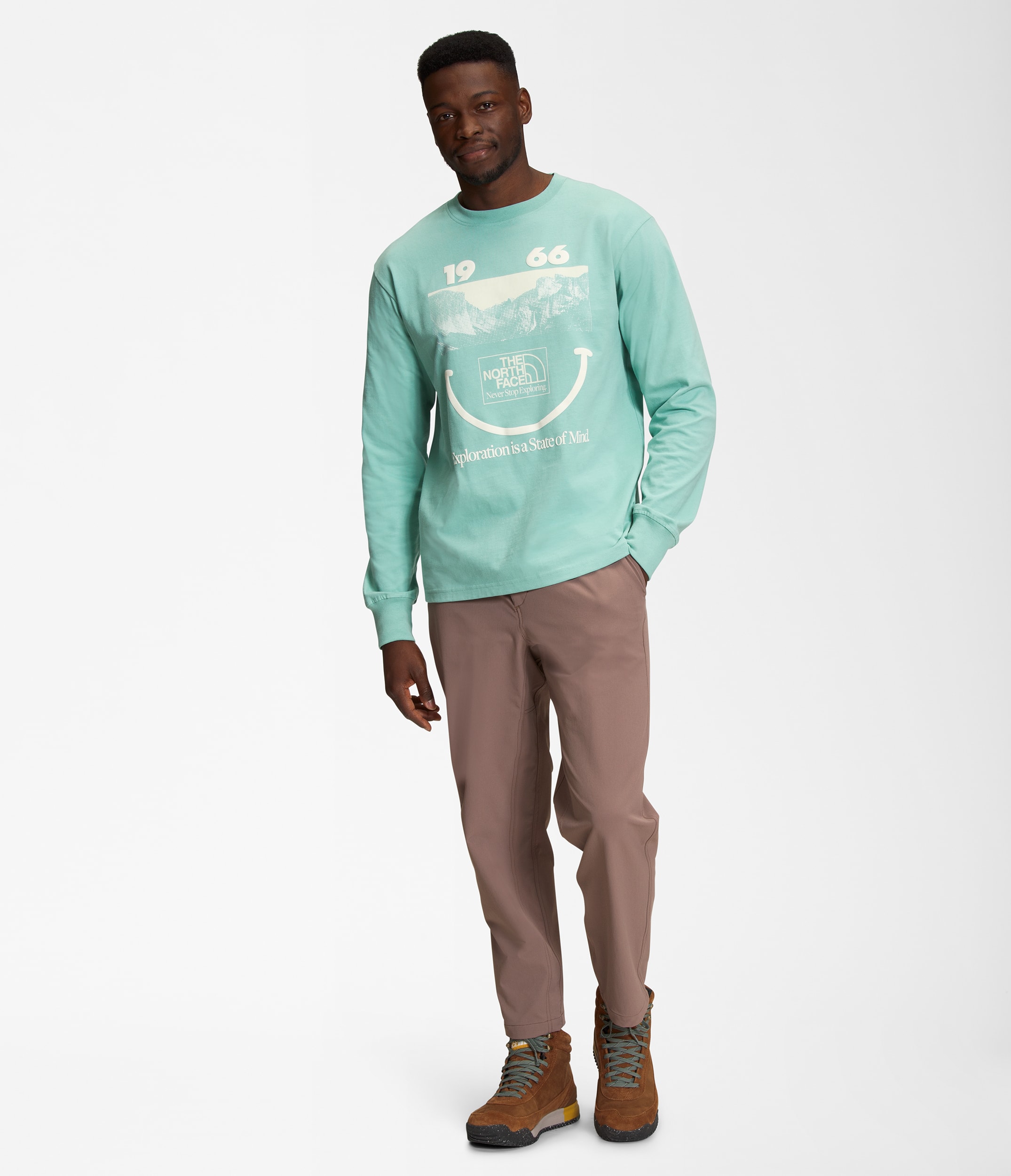 Mens LongSleeve Heavyweight Tee TNF HERO2