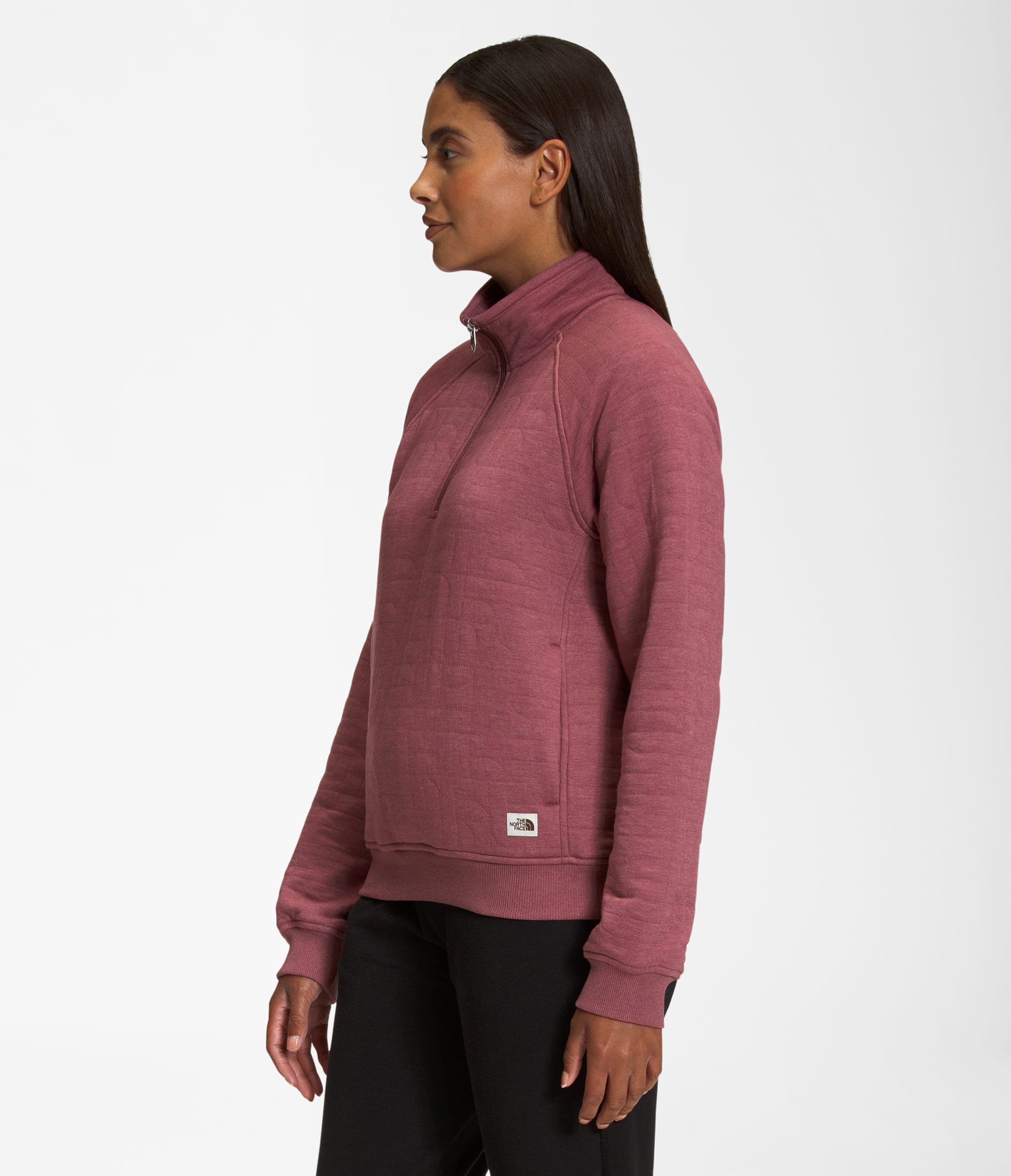 Womens Longs Peak Quilted Zip TNF MODEL34