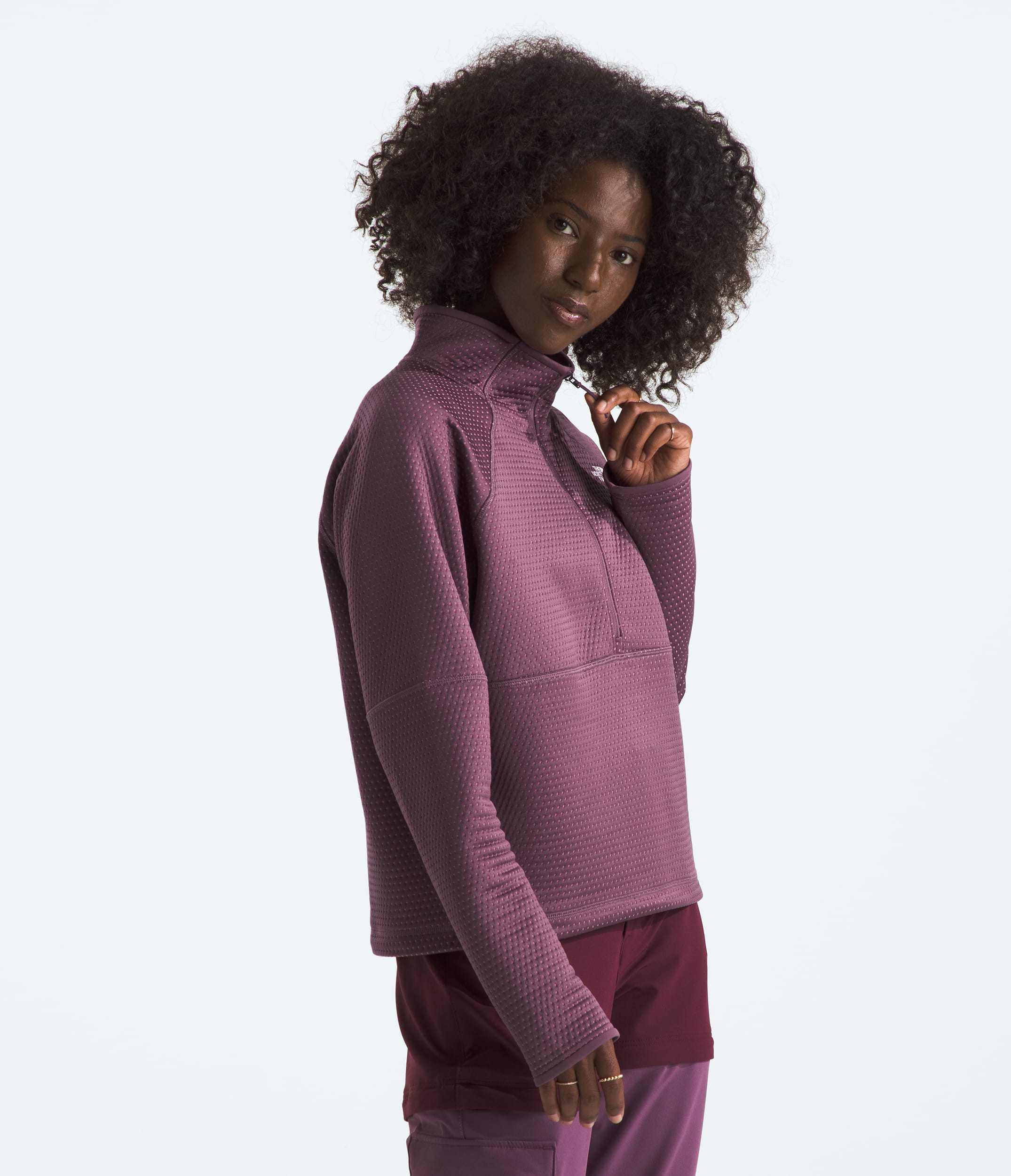 Womens DOTKNIT Thermal Zip TNF MODEL34