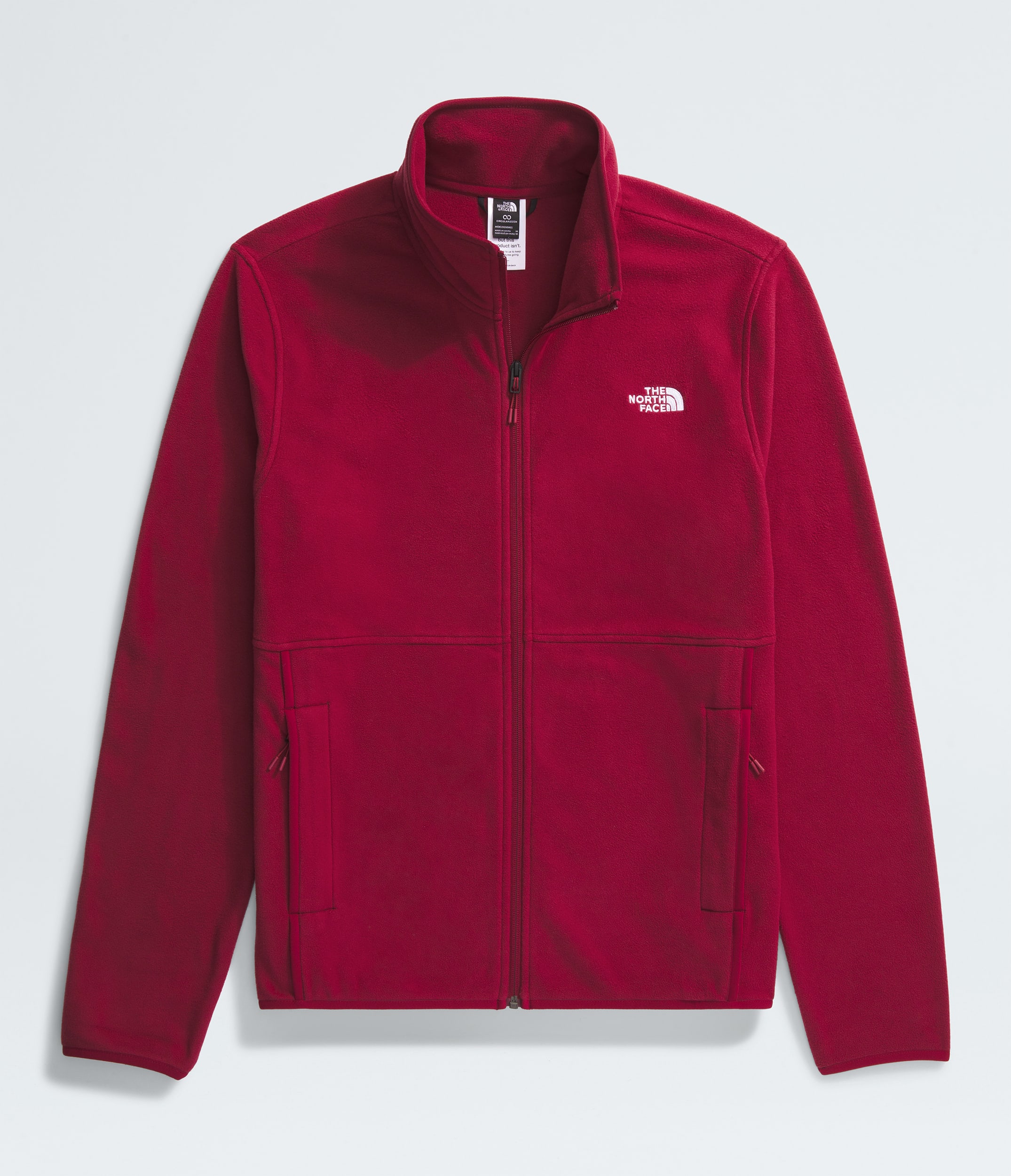 Mens Glacier Fleece Jacket TNF ALTFRONT