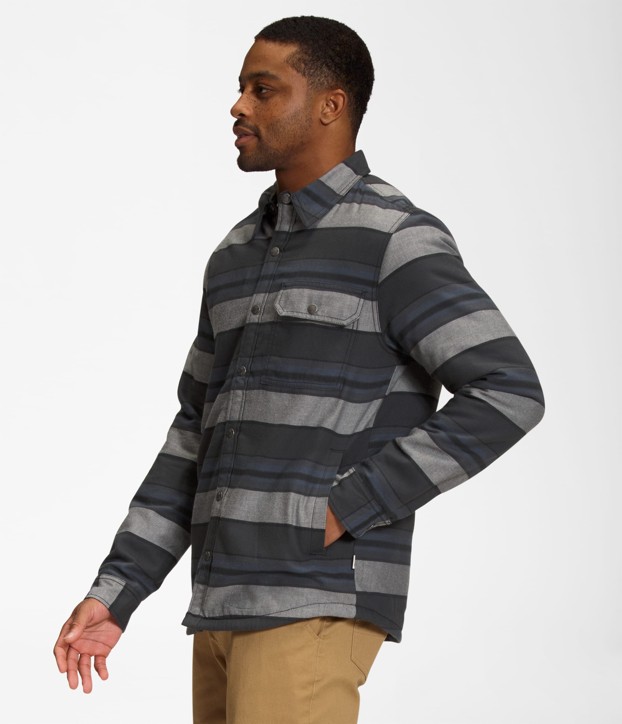 Mens Campshire Shirt TNF MODEL34