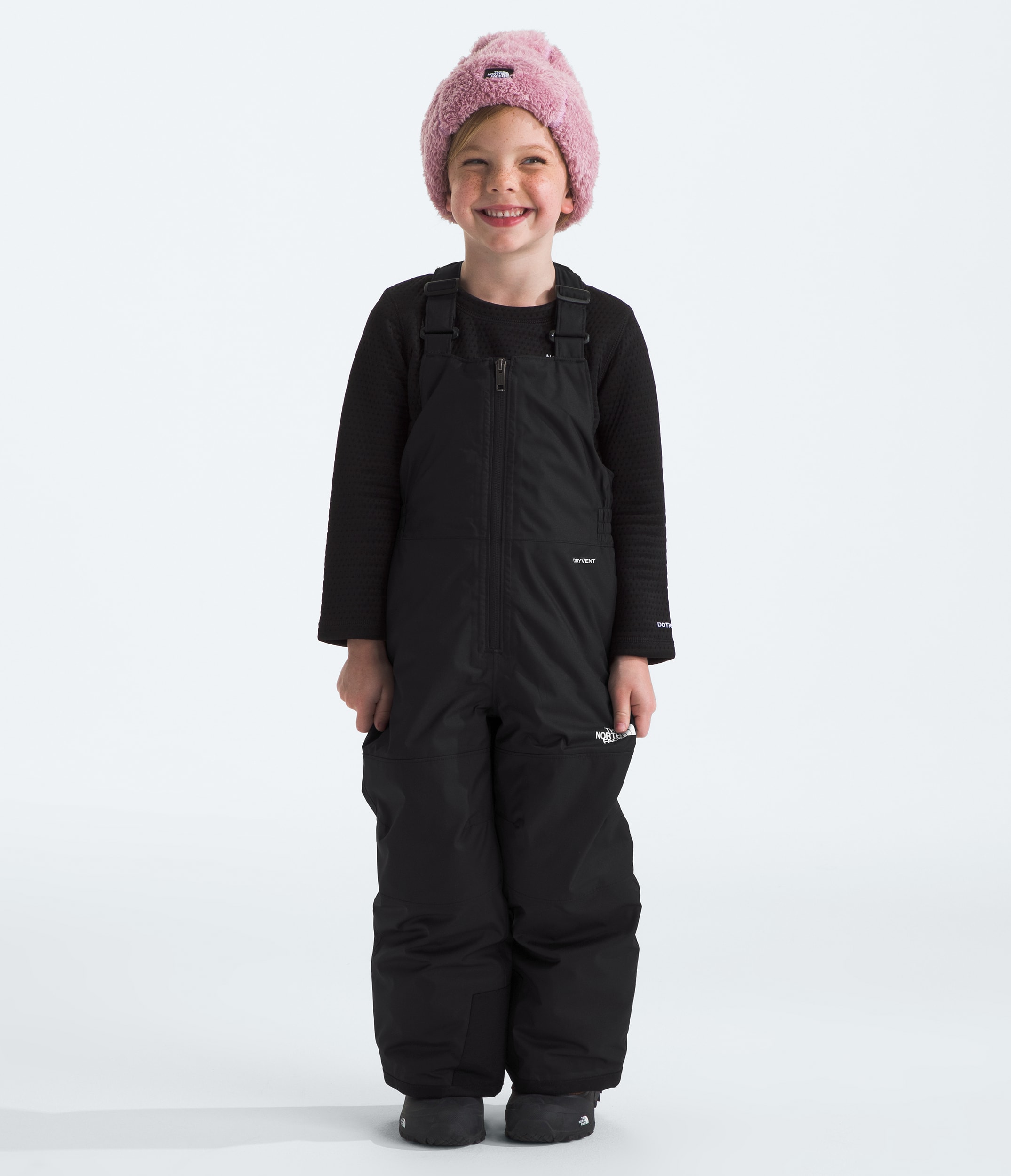 Kids Freedom Insulated Bibs TNF HERO2