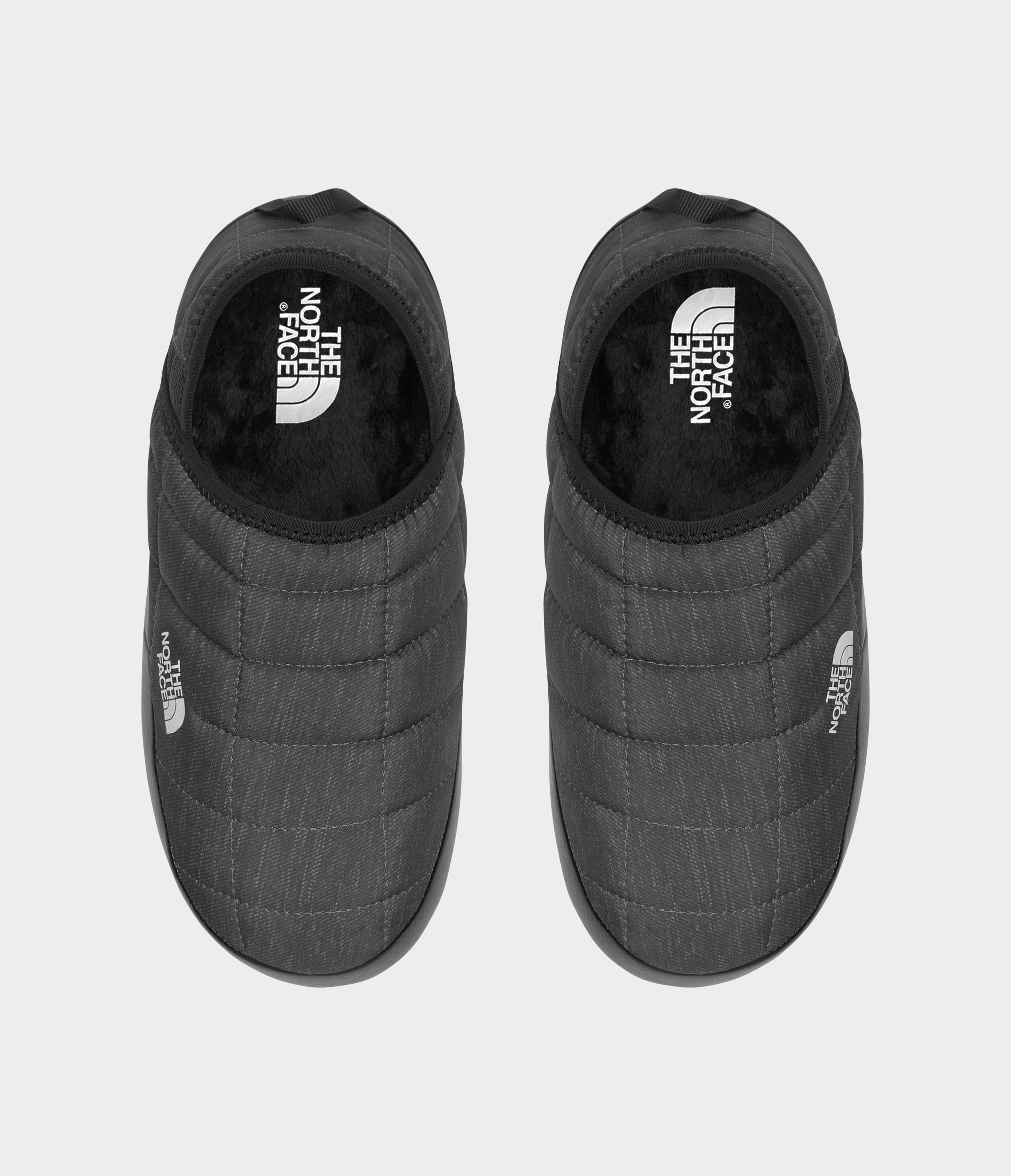 Womens THERMOBALL Traction Mules V TNF Phantom Grey Heather PrintTNF Black DETAILINSTEP