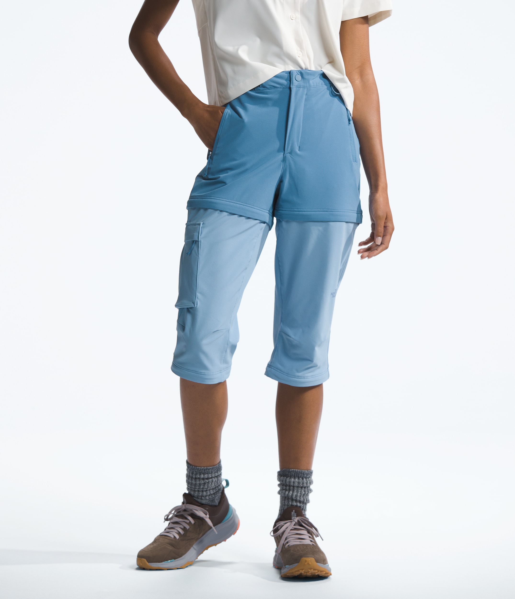 Womens Bridgeway ZipOff Pants TNF ALT2