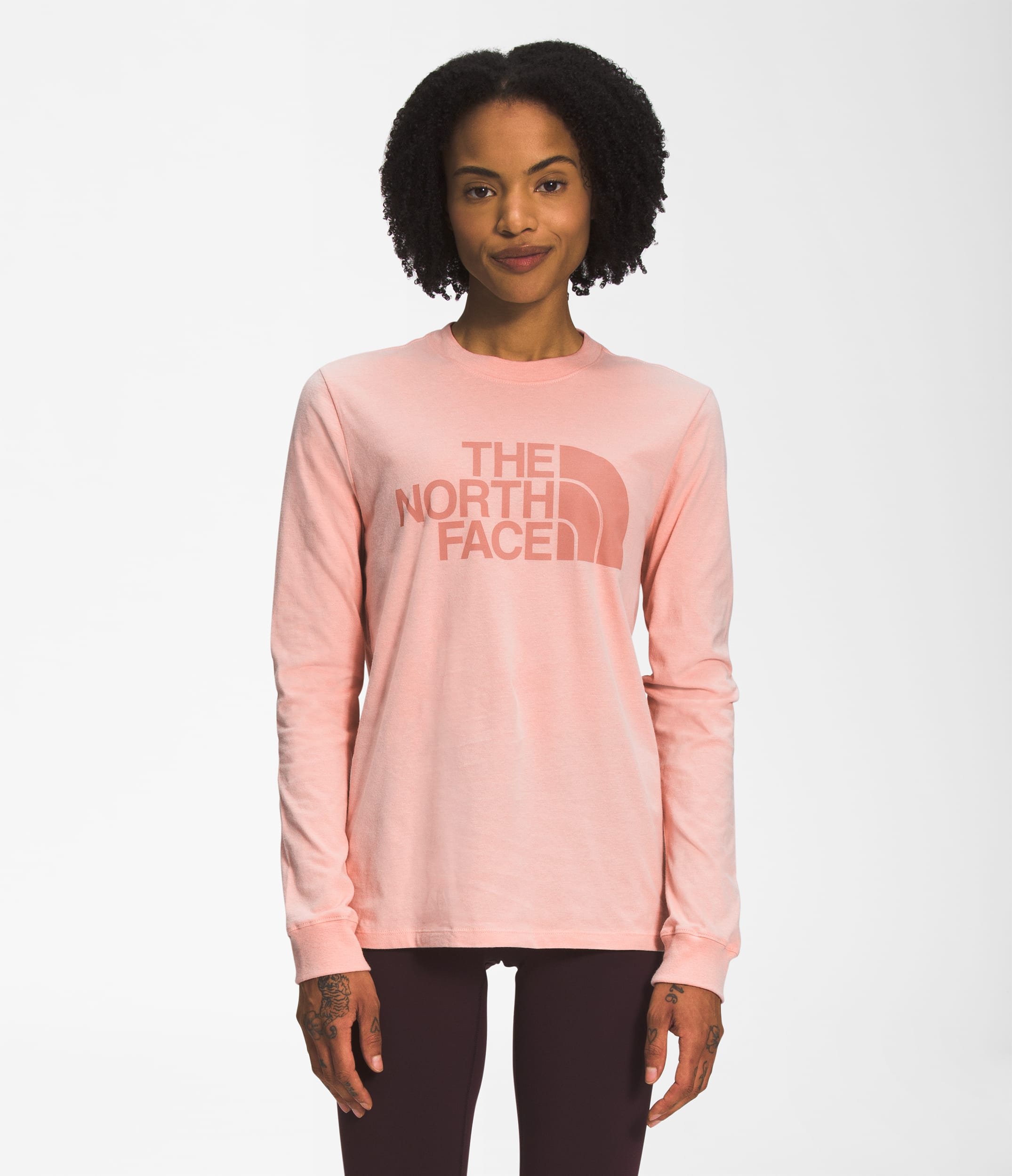 Womens LongSleeve Half Dome Tee TNF Main