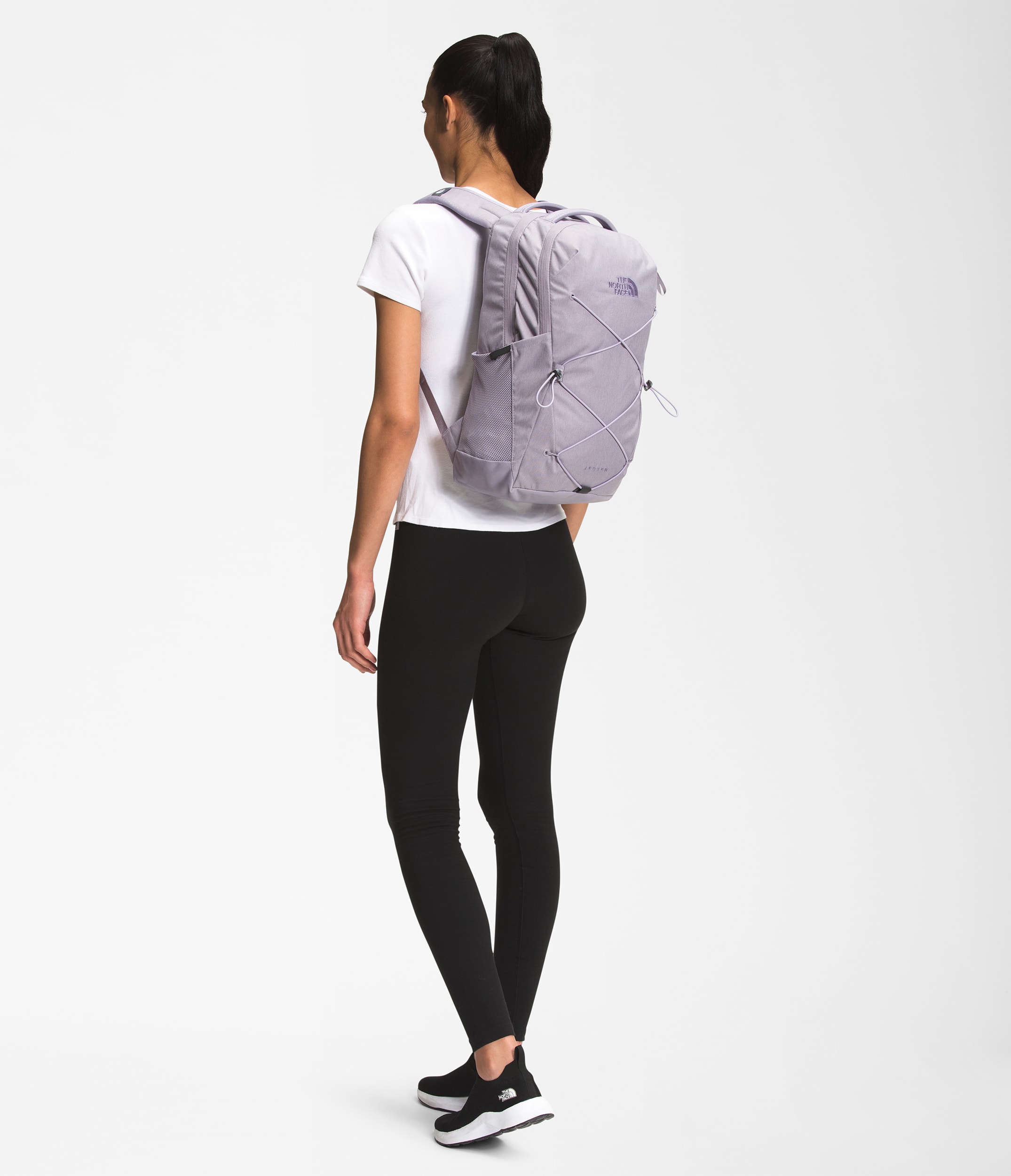 Womens Jester Backpack TNF Minimal Grey Dark HeatherMinimal Grey MODELBACK