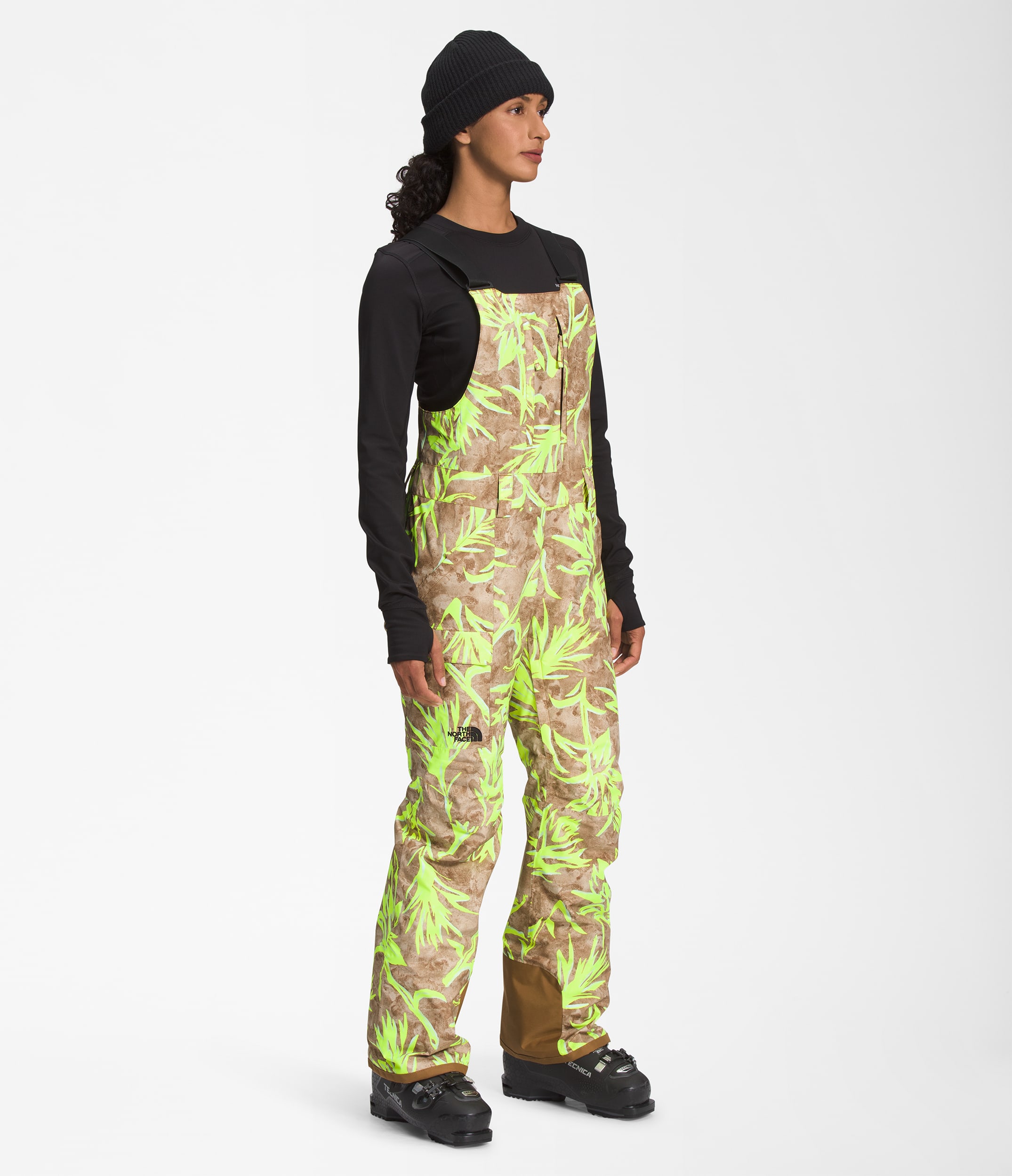 Womens Freedom Insulated Bibs TNF MODEL34