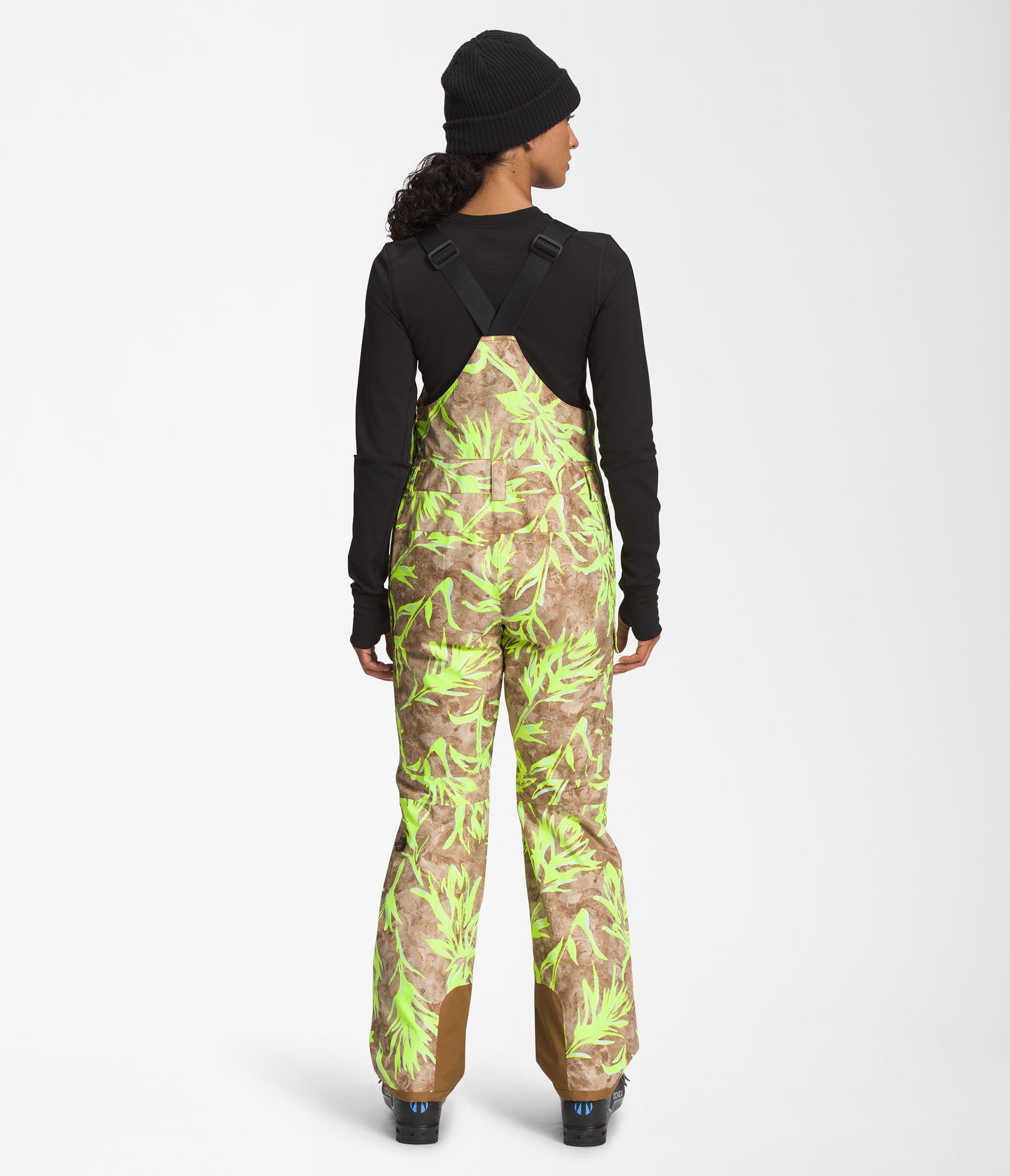 Womens Freedom Insulated Bibs TNF BACK