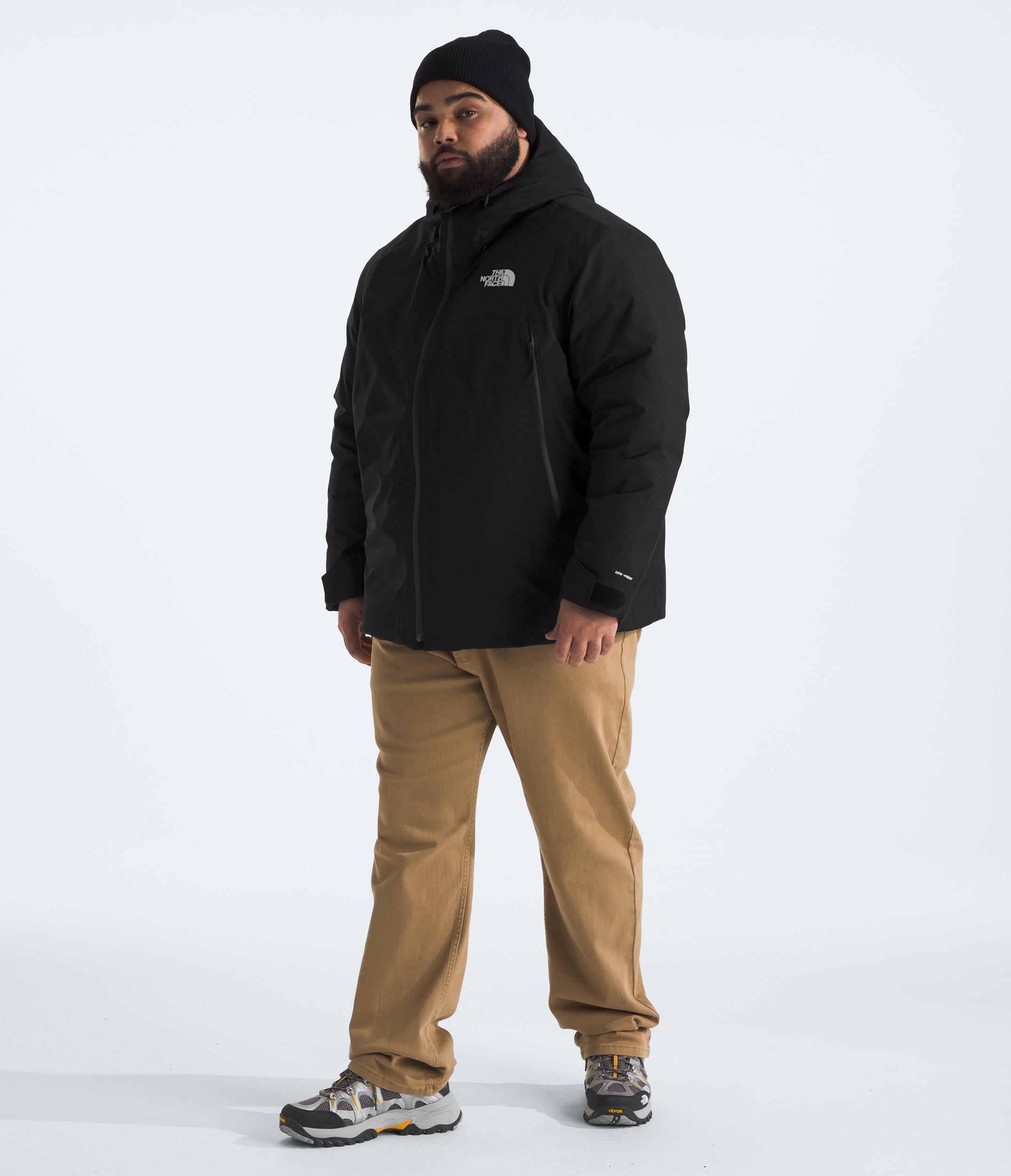 Mens Big TNF Range Down Hooded Jacket TNF HERO2