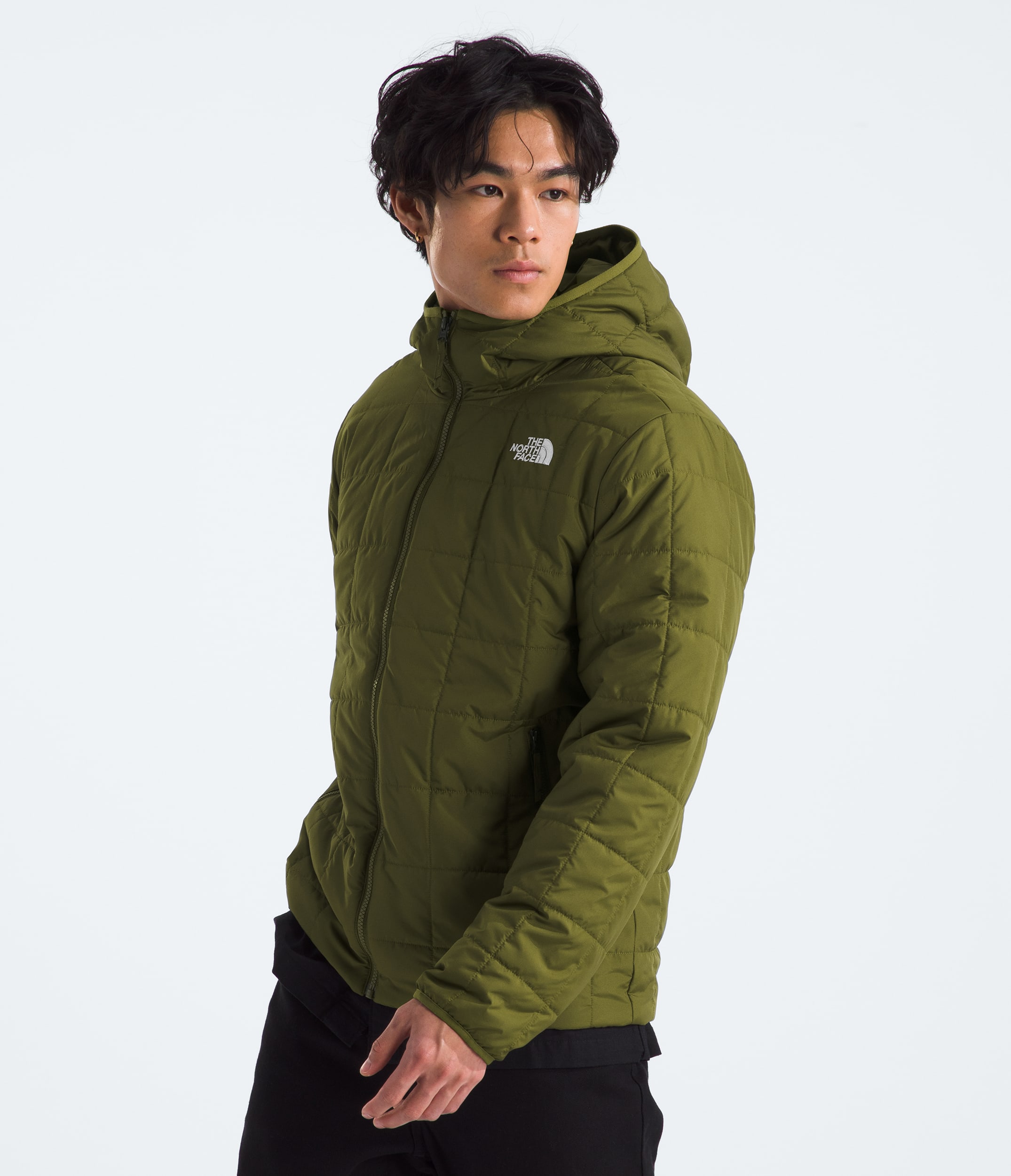 Mens Junction Insulated Hoodie TNF MODEL34