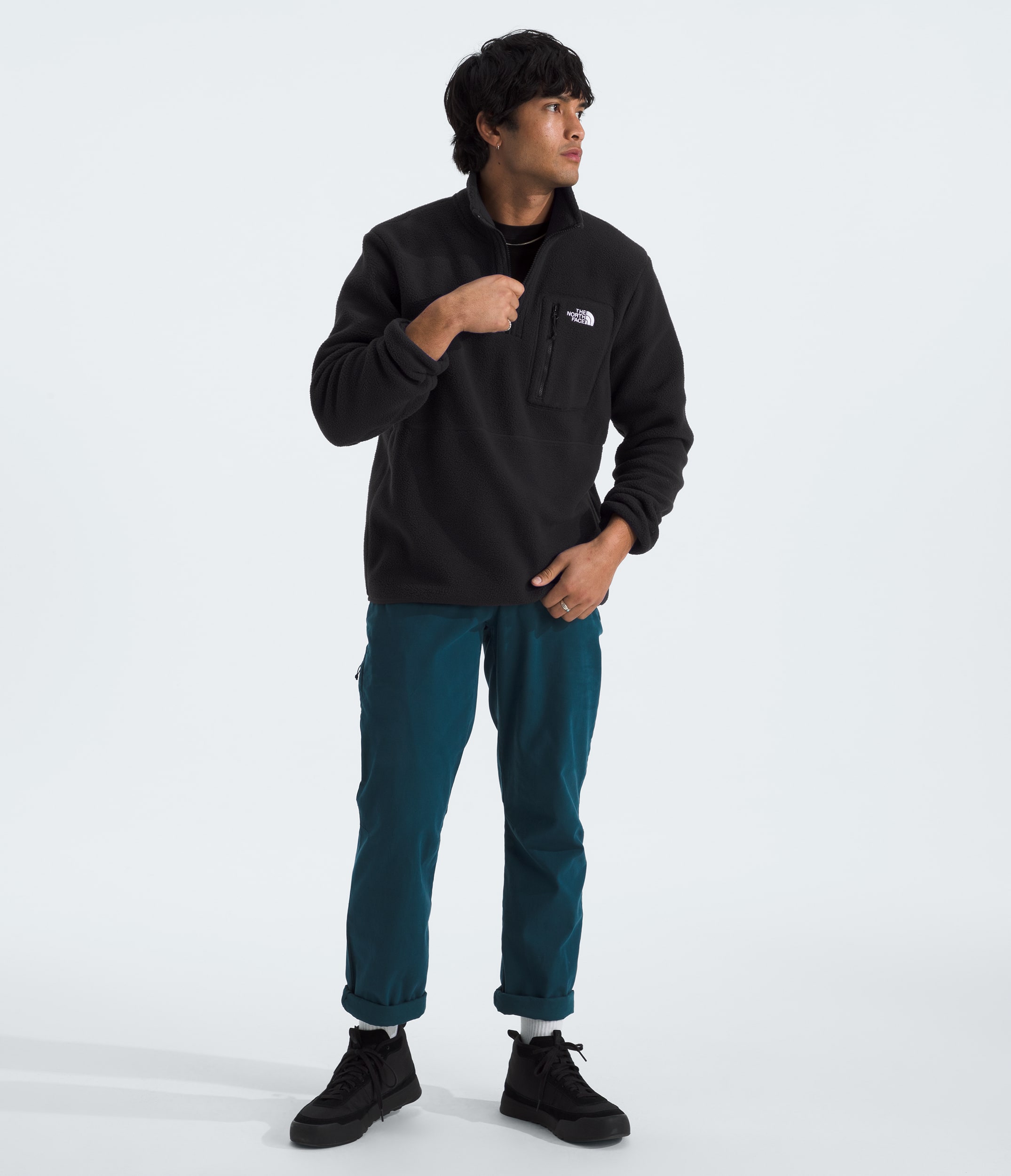 Mens Yumiori Zip Jacket TNF TNF BlackTNF BlackTNF Black HERO2