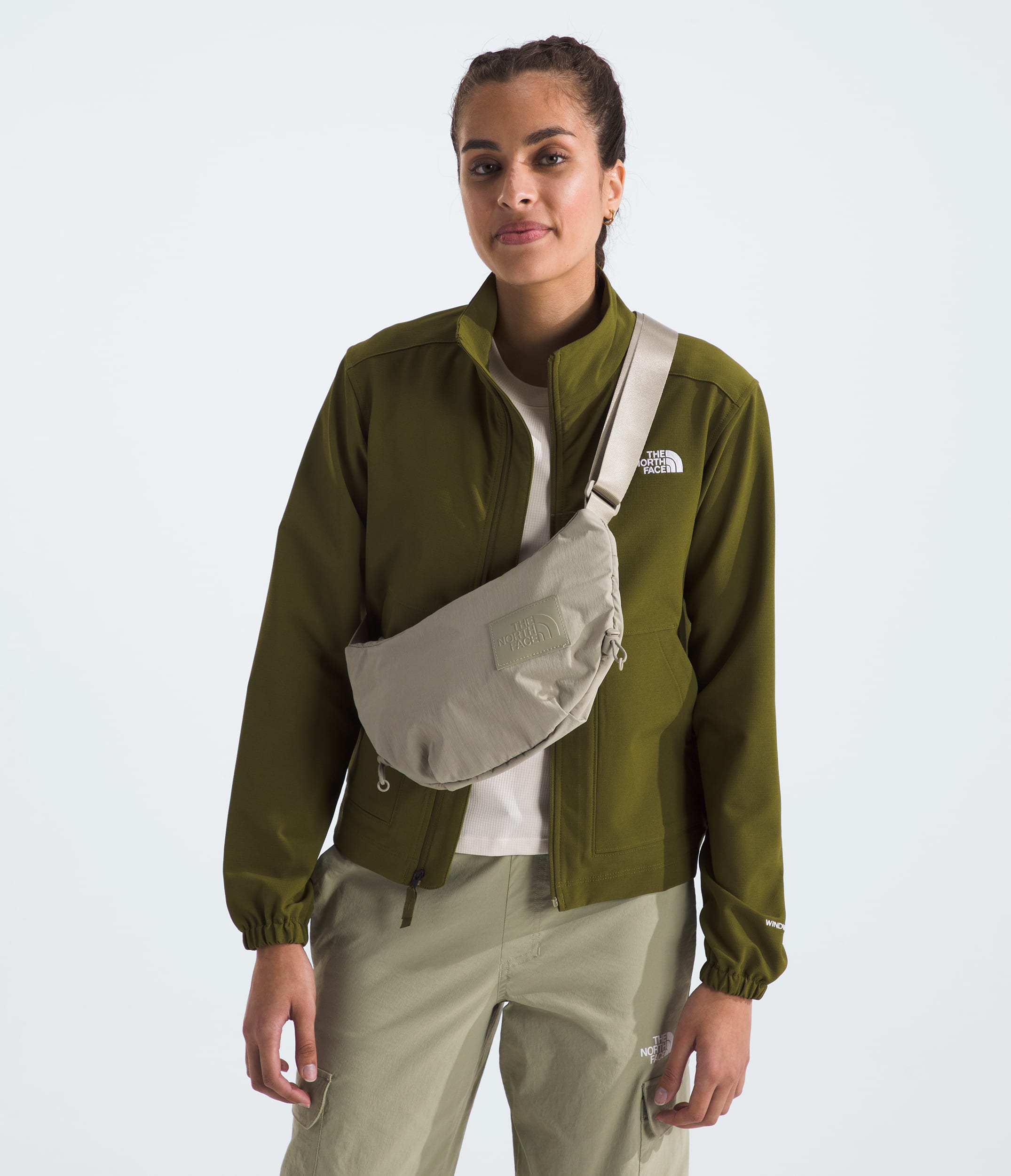Womens Never Stop Crossbody TNF MODELBACK