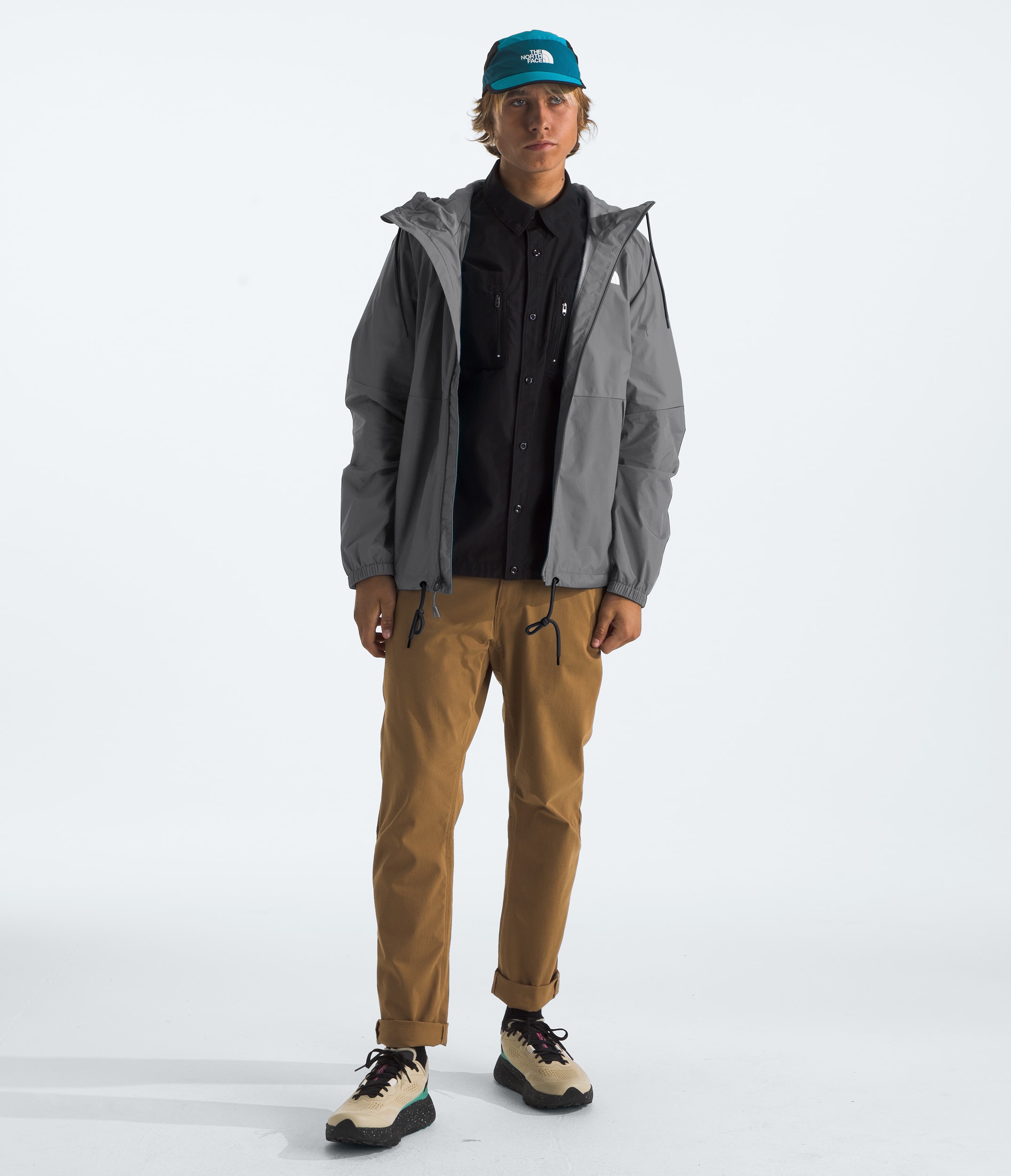 Mens Antora Rain Hoodie TNF HERO2