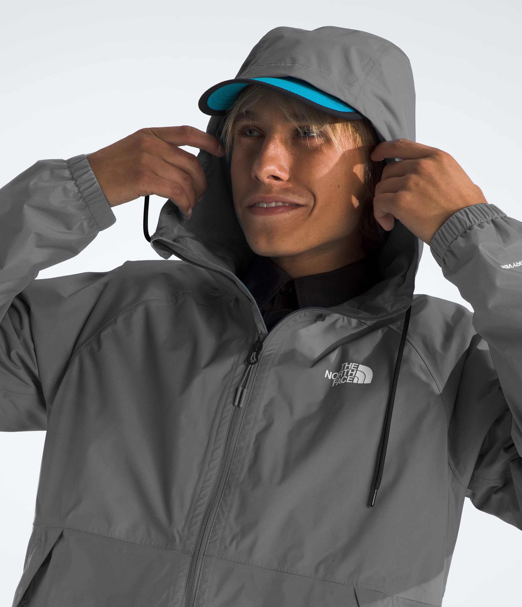 Mens Antora Rain Hoodie TNF HERO3