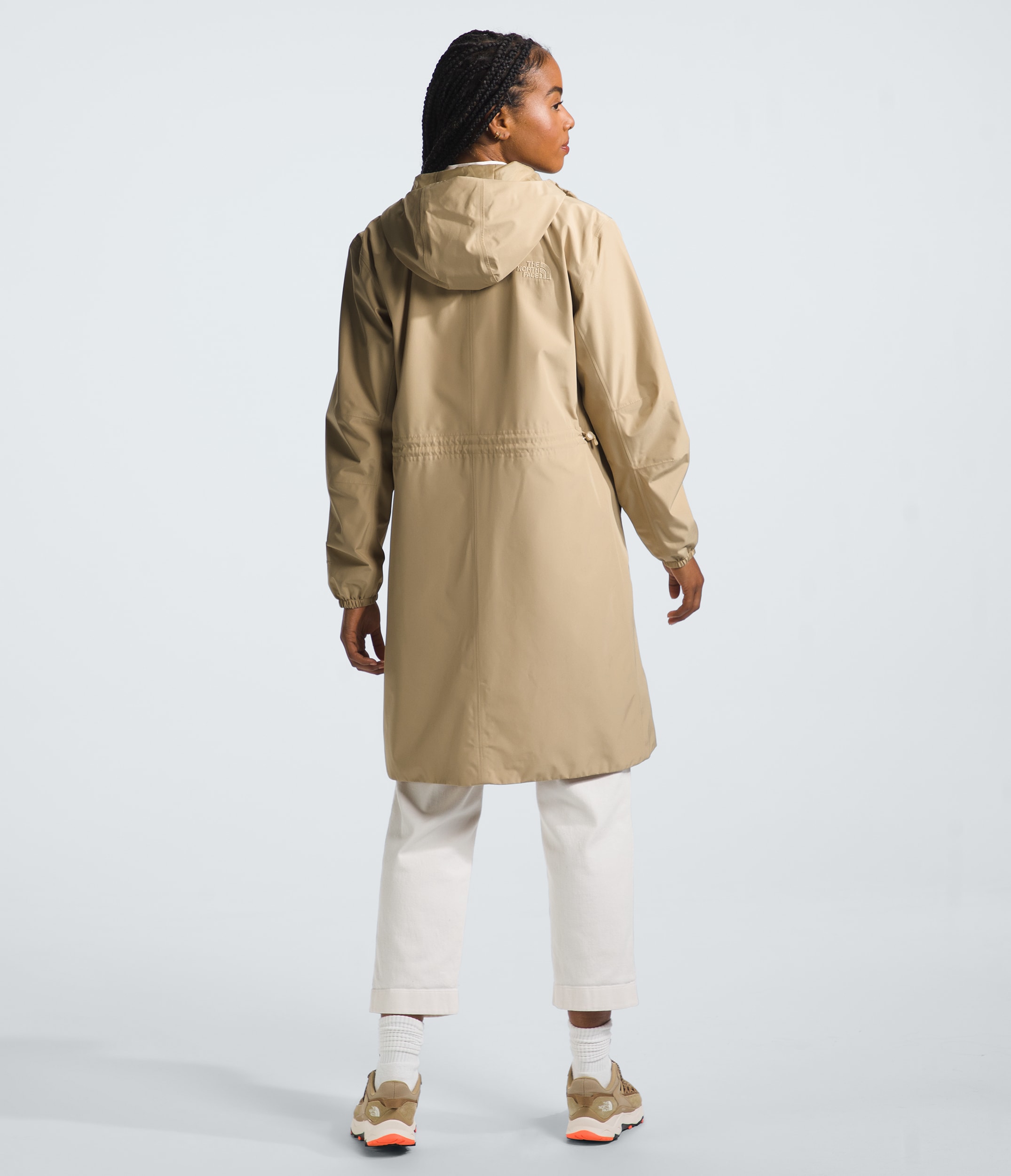 Womens Daybreak Rain Parka TNF BACK