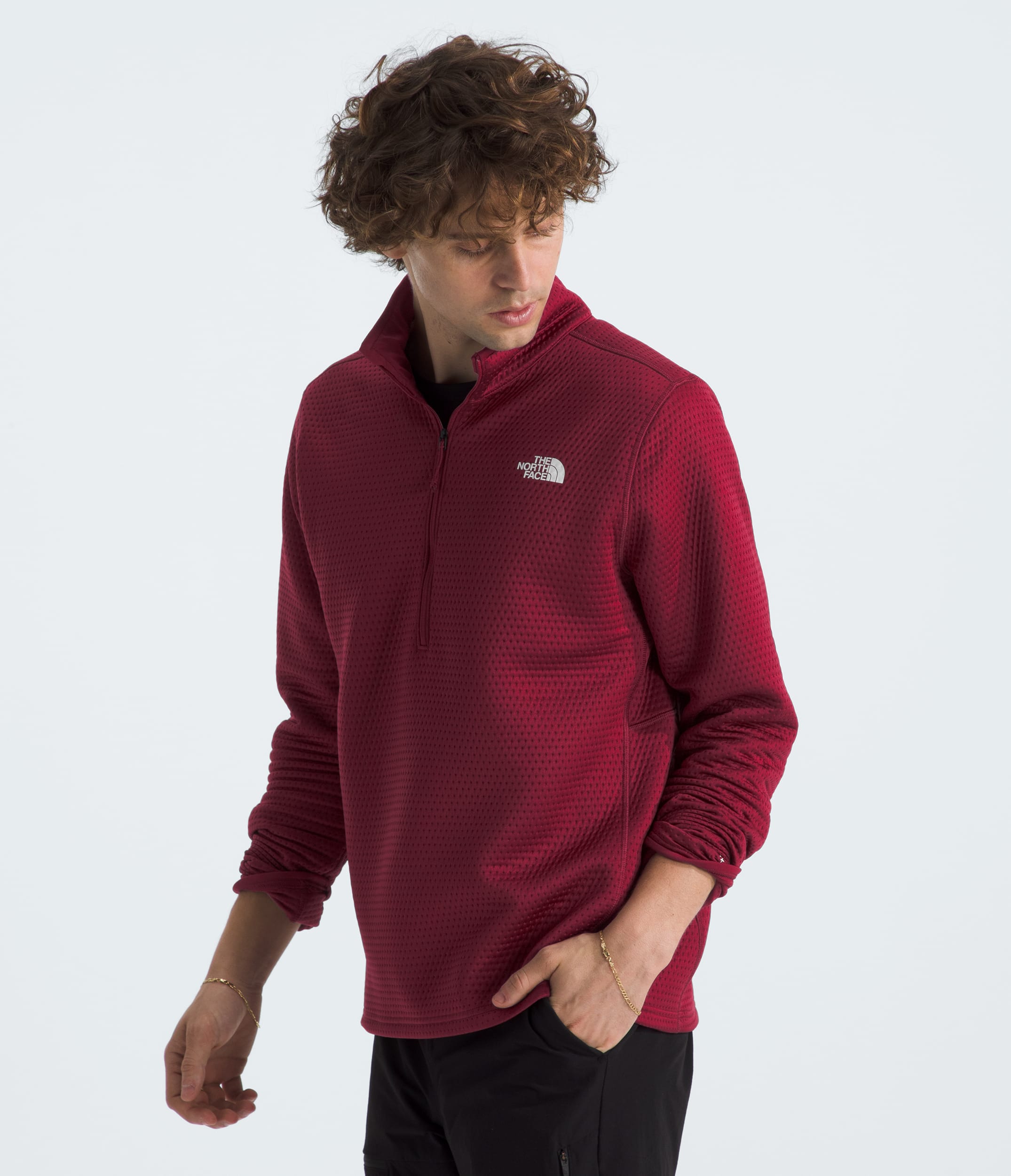 Fermeture clair  DotKnit Thermal pour hommes TNF MODEL34