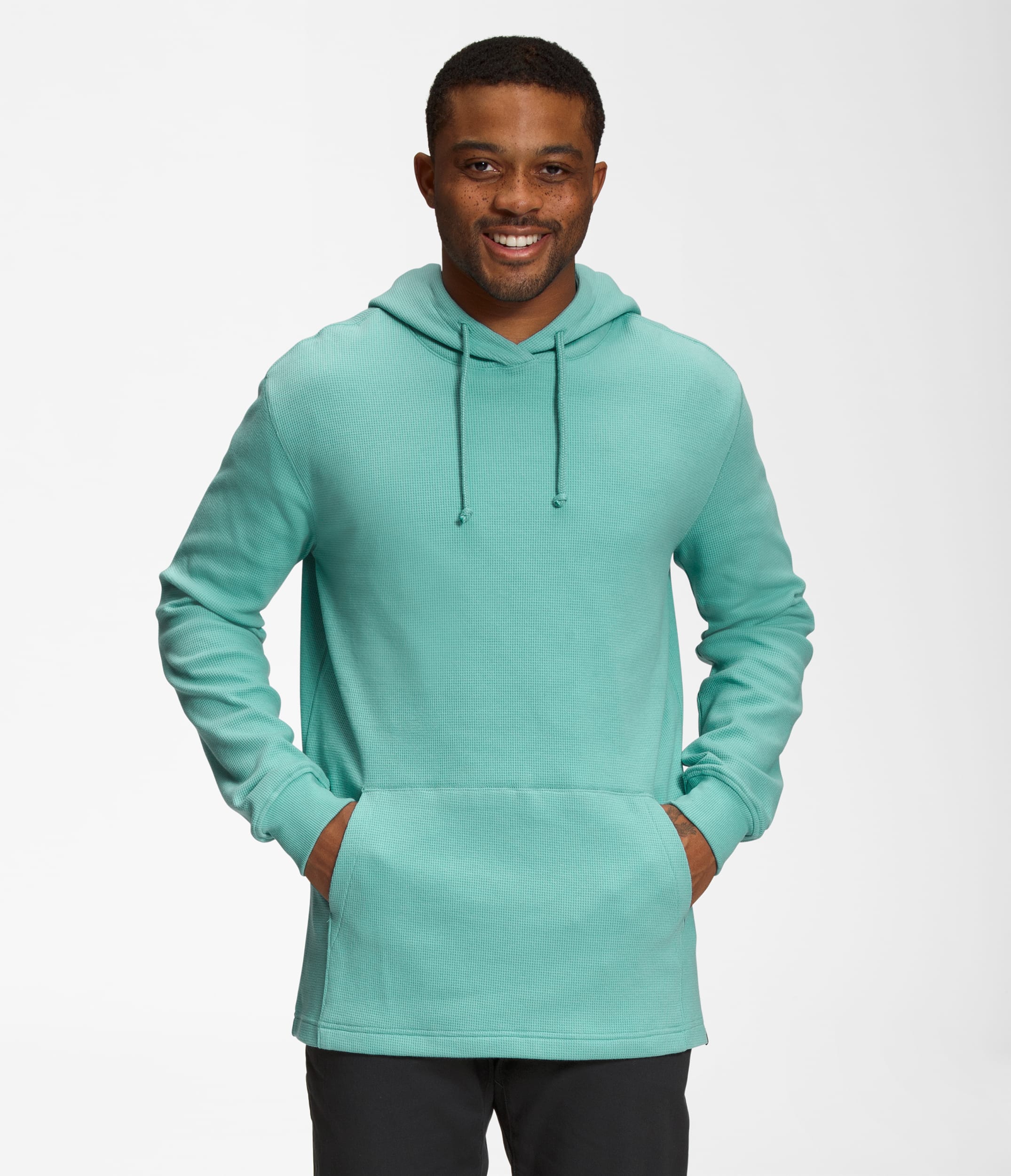 Mens Waffle Hoodie TNF HERO