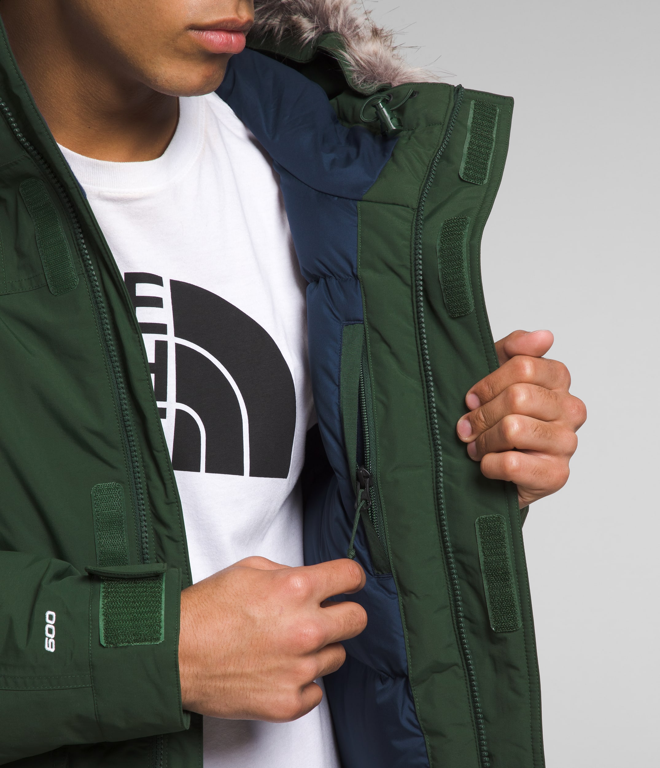 Parka McMurdo pour hommes TNF INT