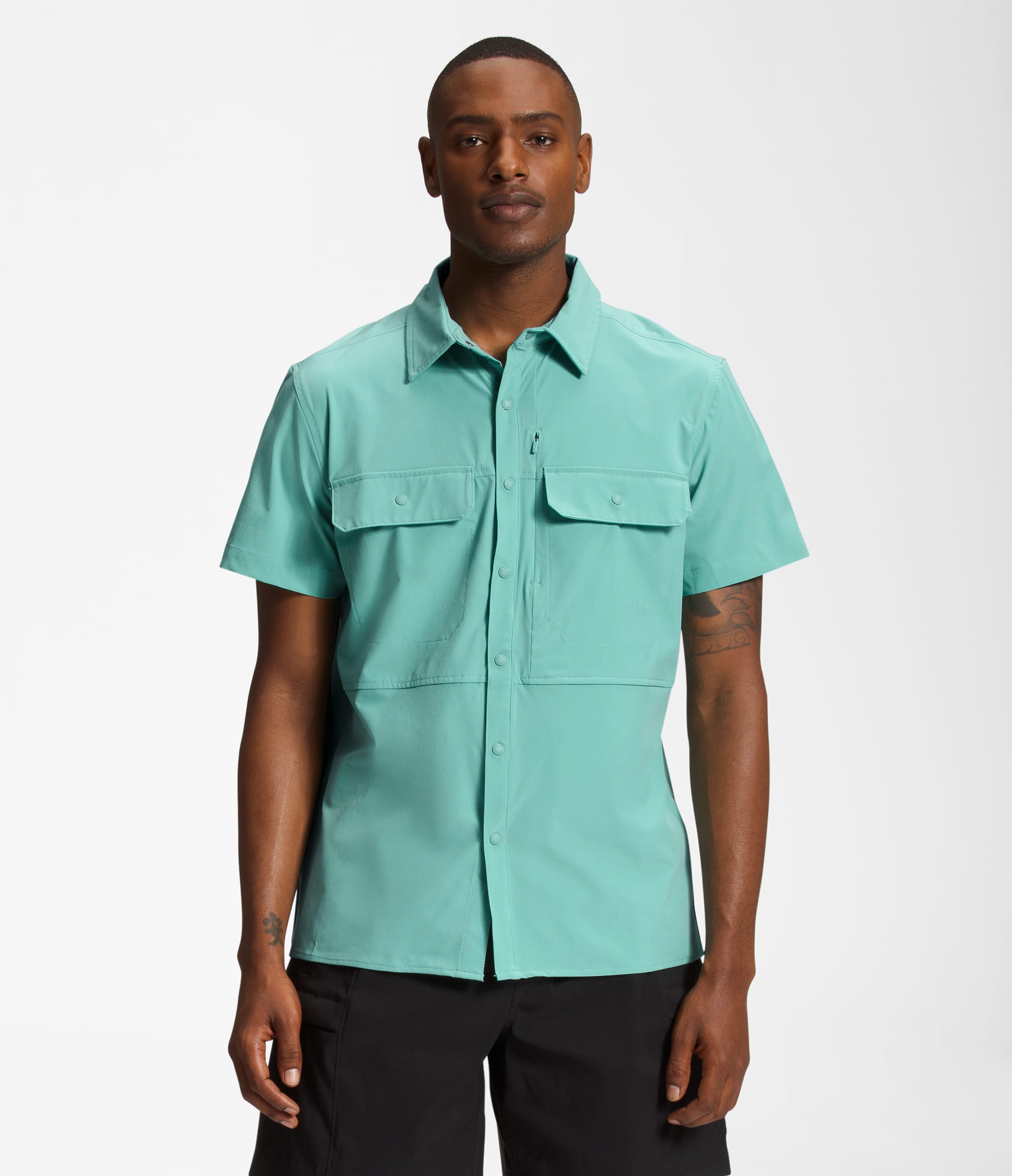 Mens Sniktau ShortSleeve Sun Shirt TNF Main