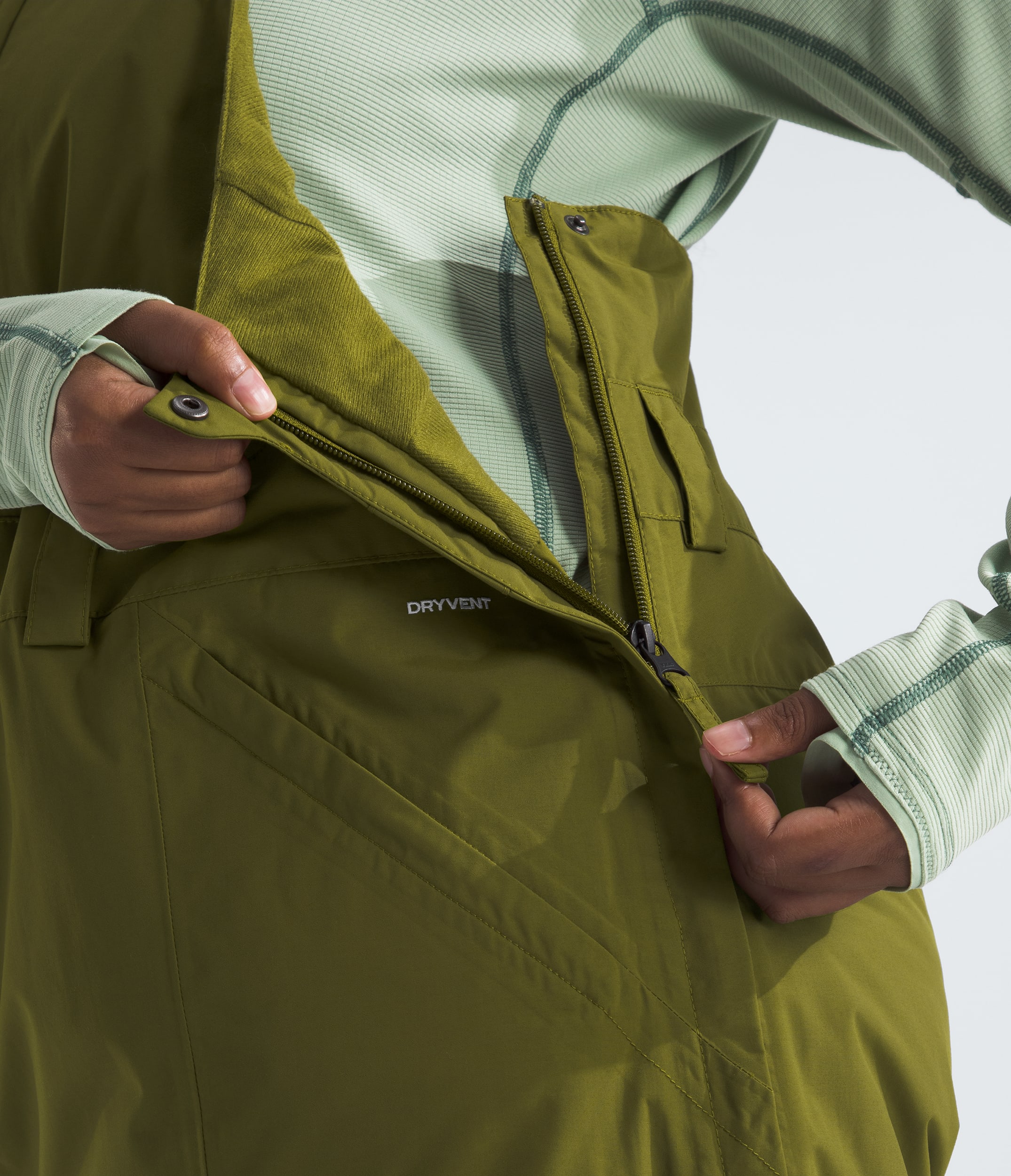 Womens Plus Freedom Insulated Bibs TNF ALT1