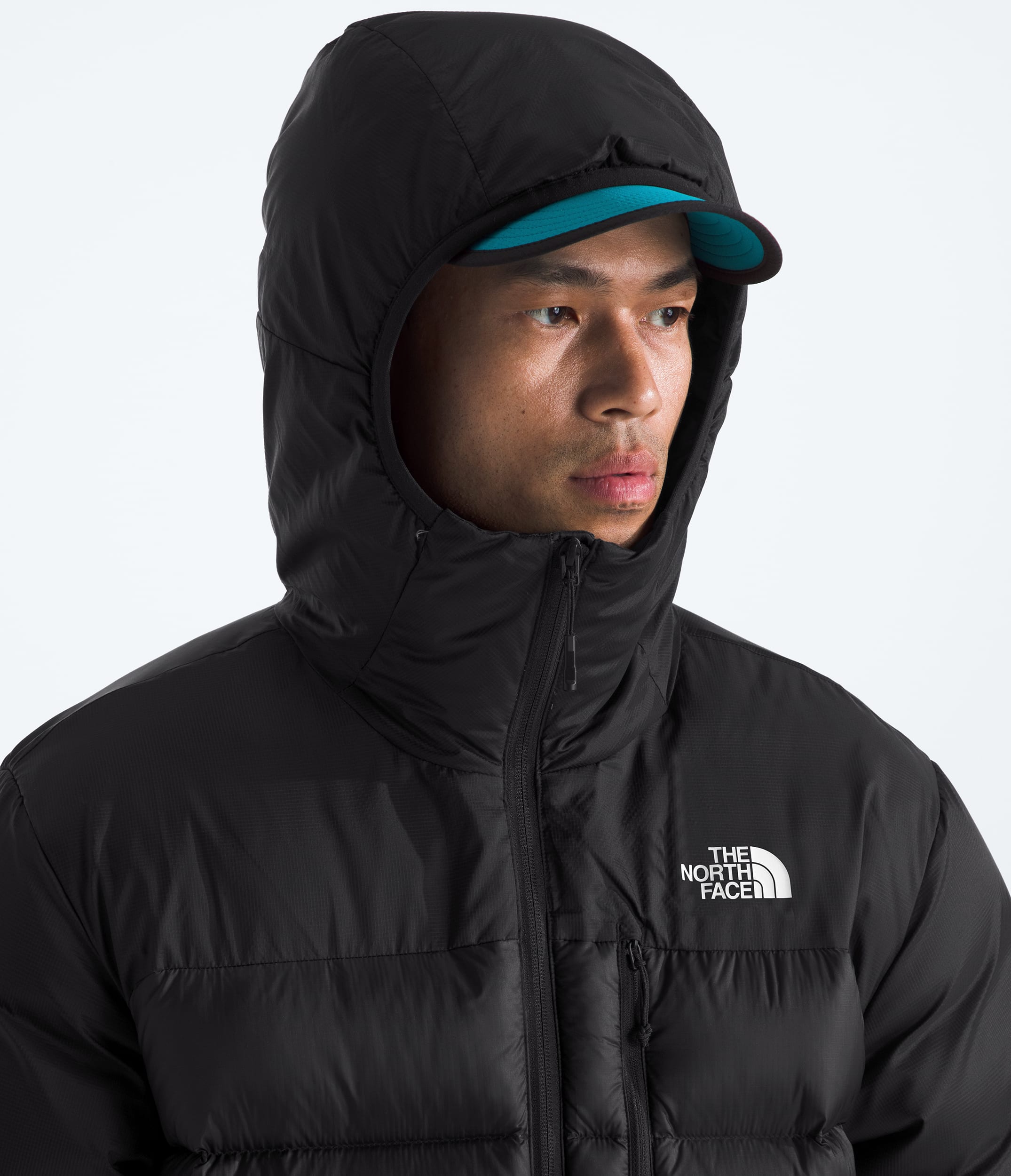 Mens Kalix Down Hoodie TNF MODELHOOD2