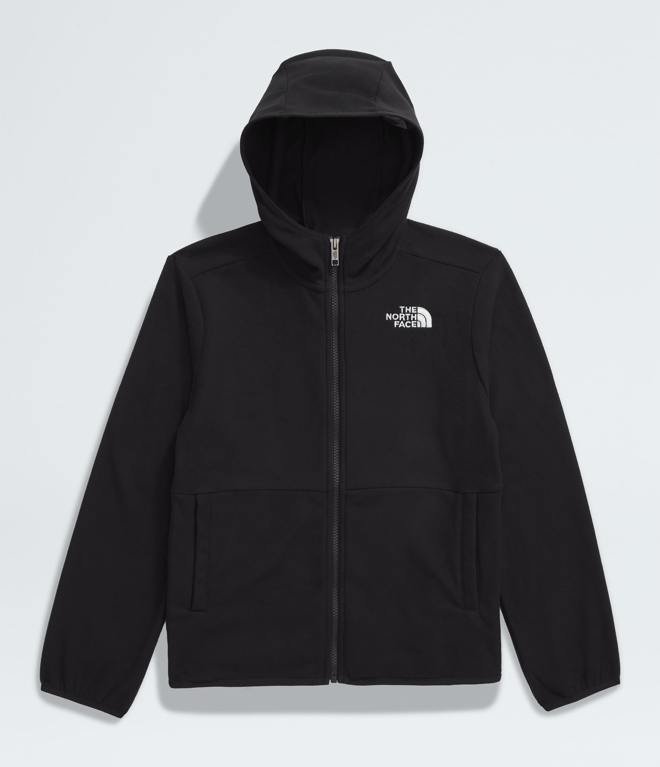 Veste  capuche avec fermeture  glissire intgrale Glacier pour garons et filles TNF ALTFRONT