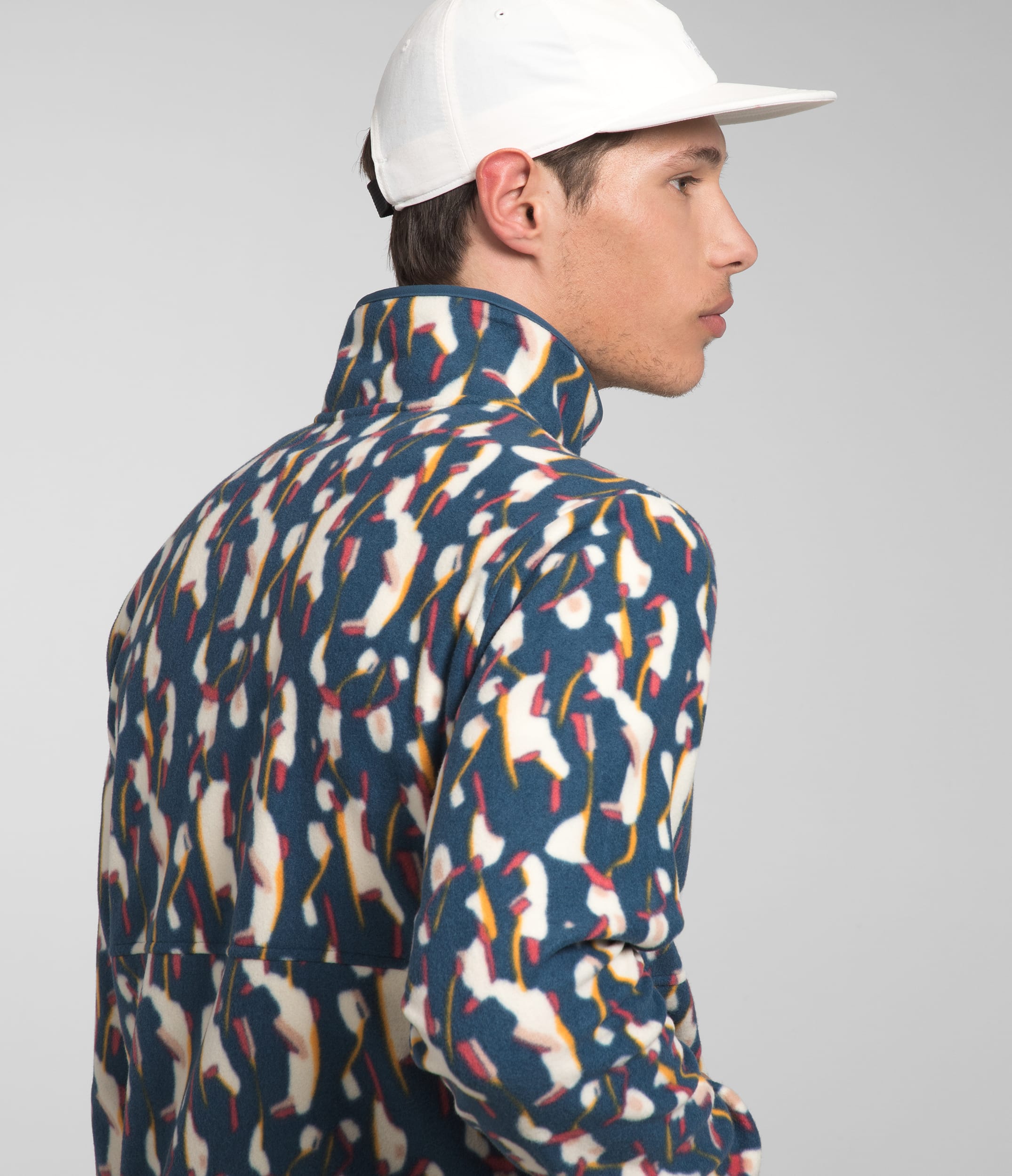 Mens Alpine Polartec 100 Jacket TNF BACK