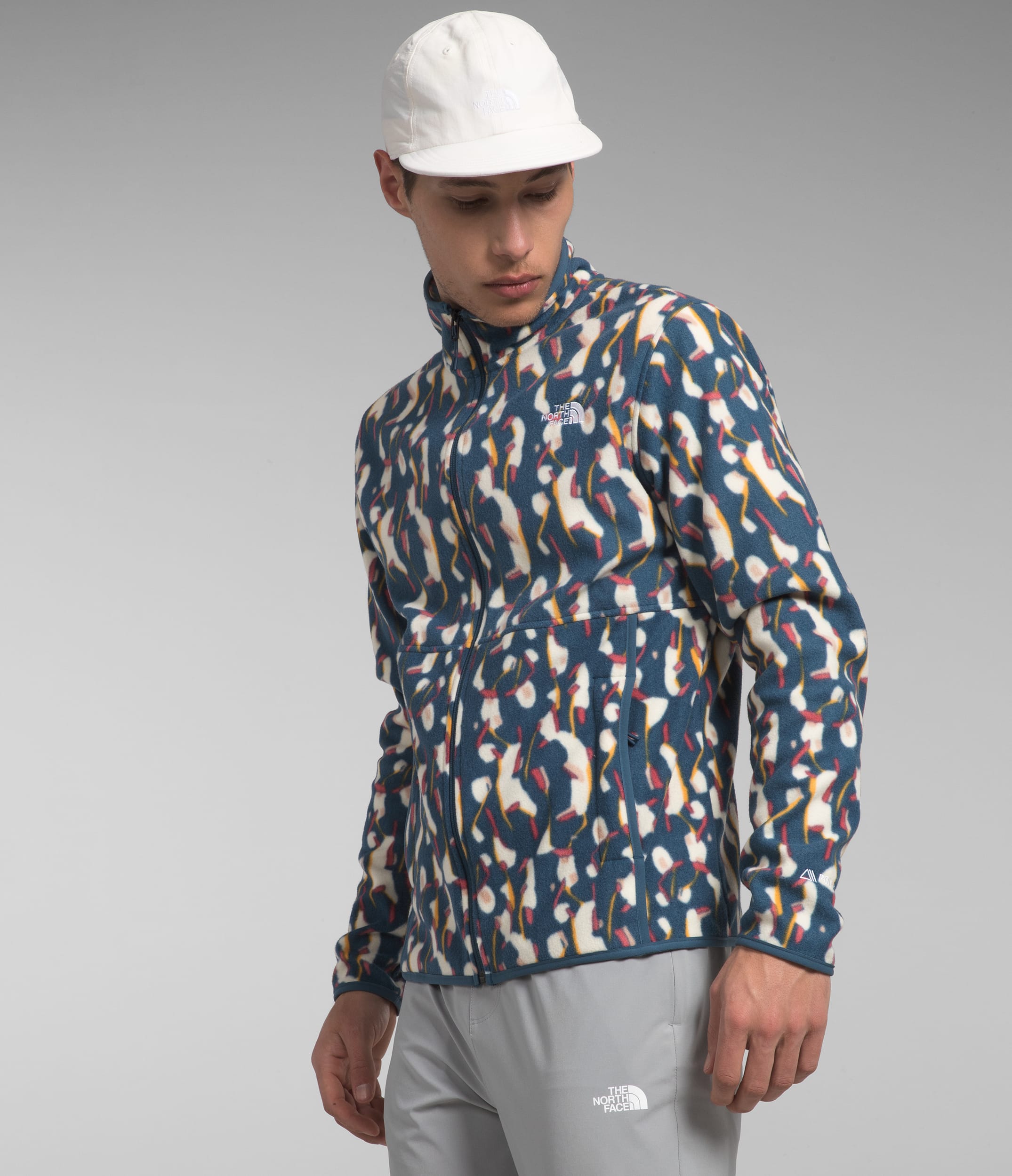 Mens Alpine Polartec 100 Jacket TNF MODEL34