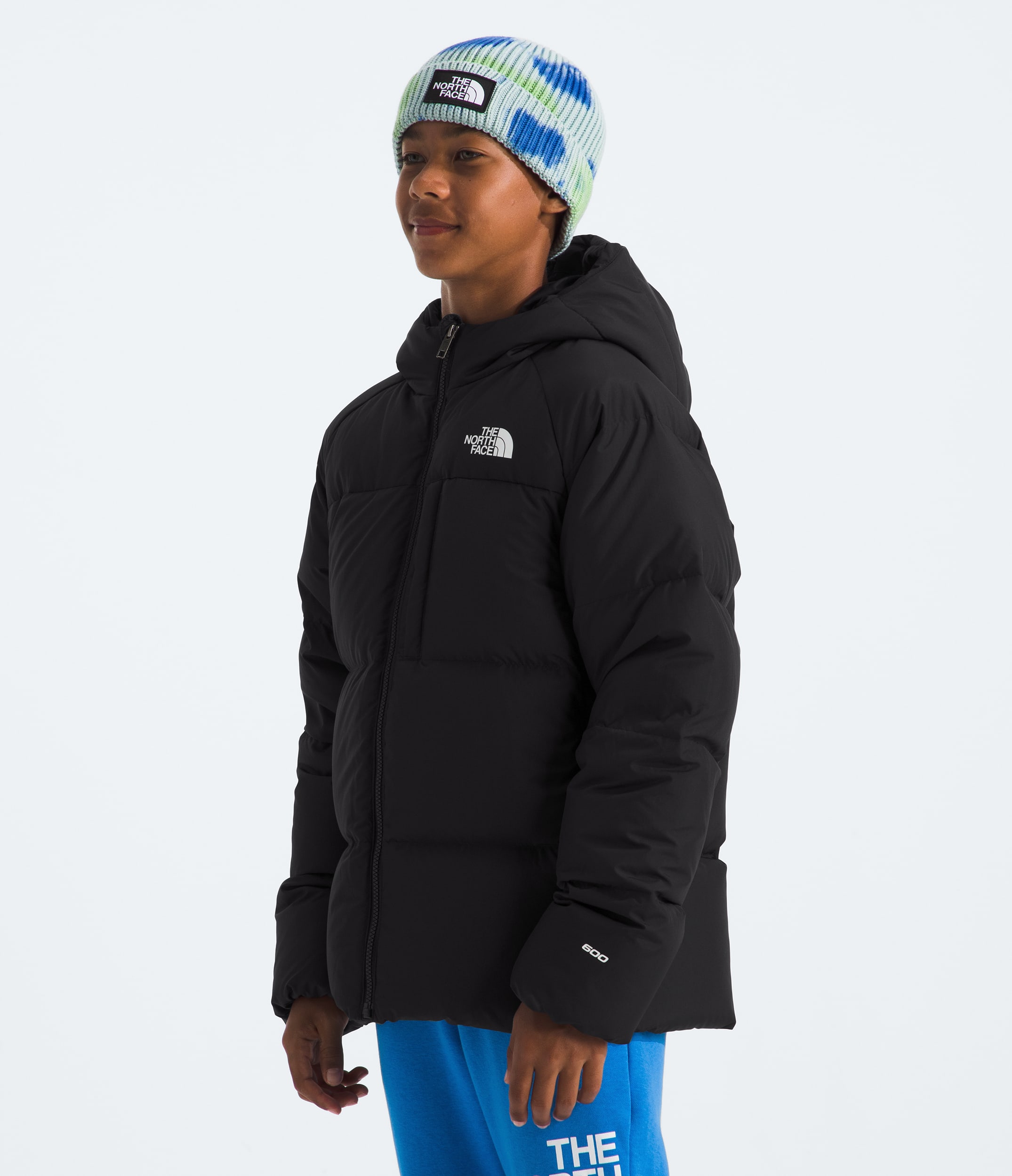 Boys North Down Hooded Jacket TNF MODEL34