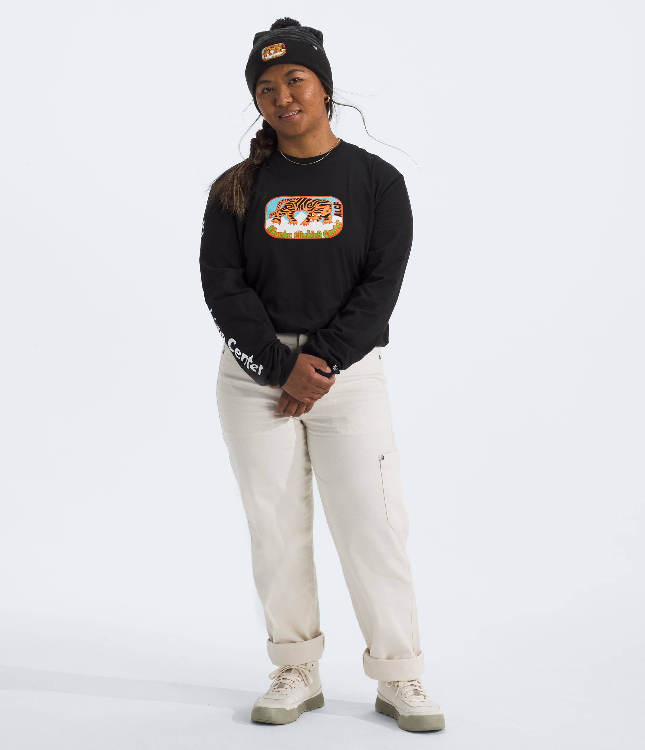 Mens LongSleeve Climb Tee TNF HERO3