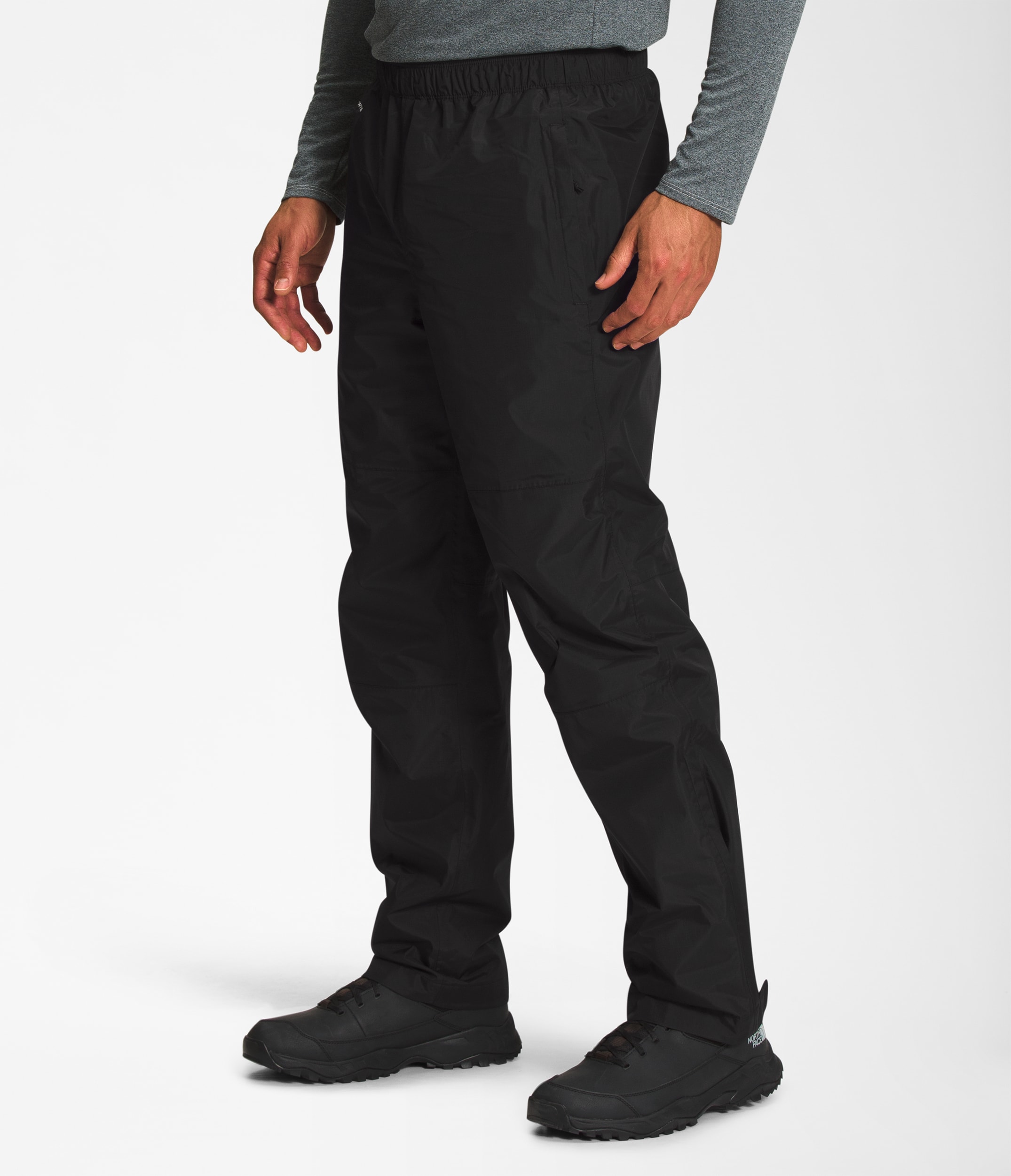 Mens Antora Rain Pants TNF MODEL34