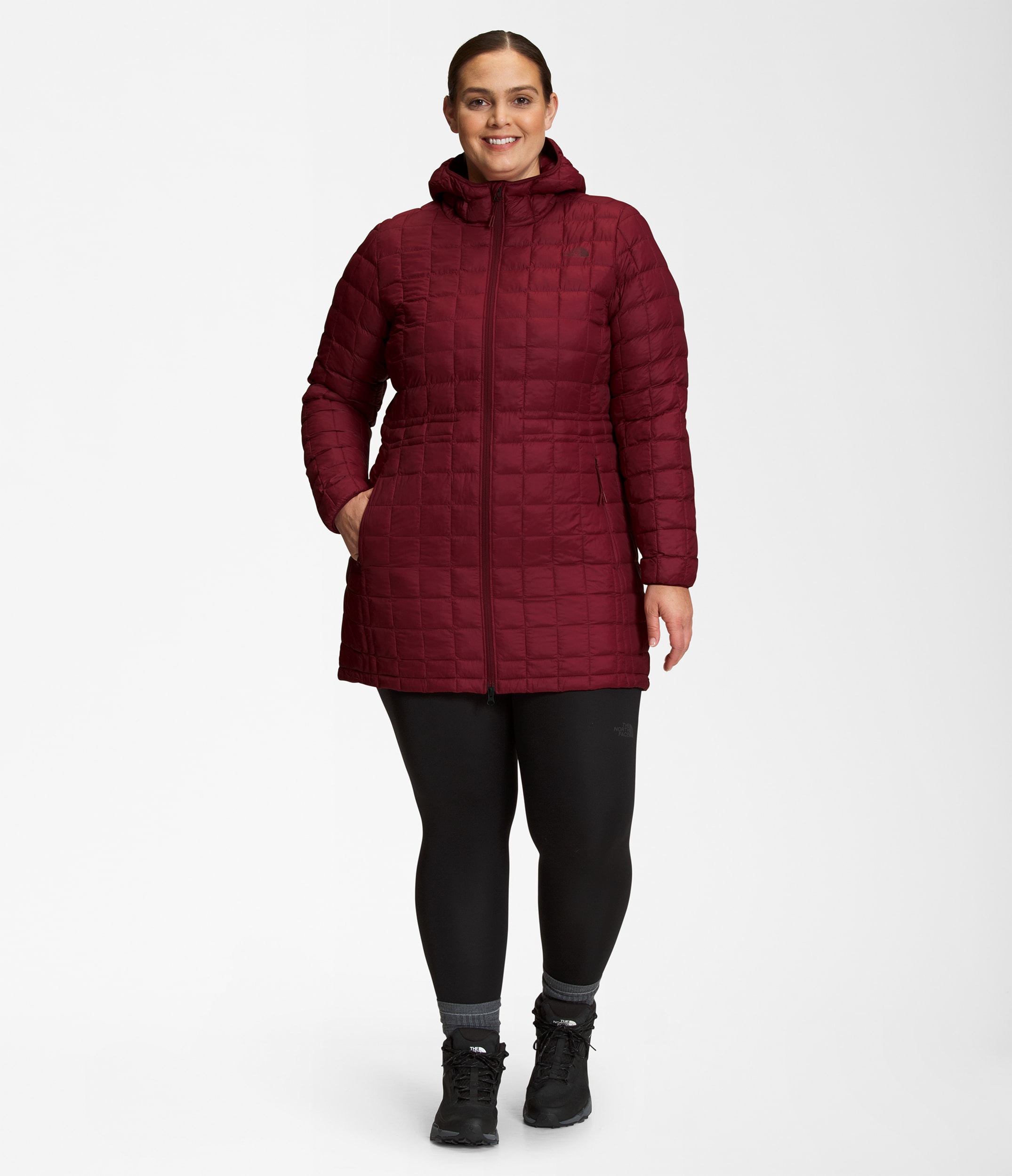 Womens Plus ThermoBall Parka TNF HERO